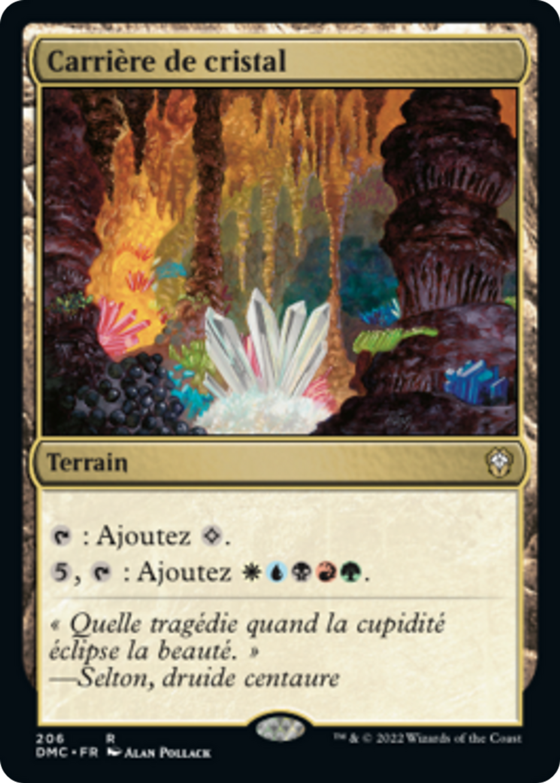 Carrière de cristal — Dominaria United Commander — Magic: The Gathering