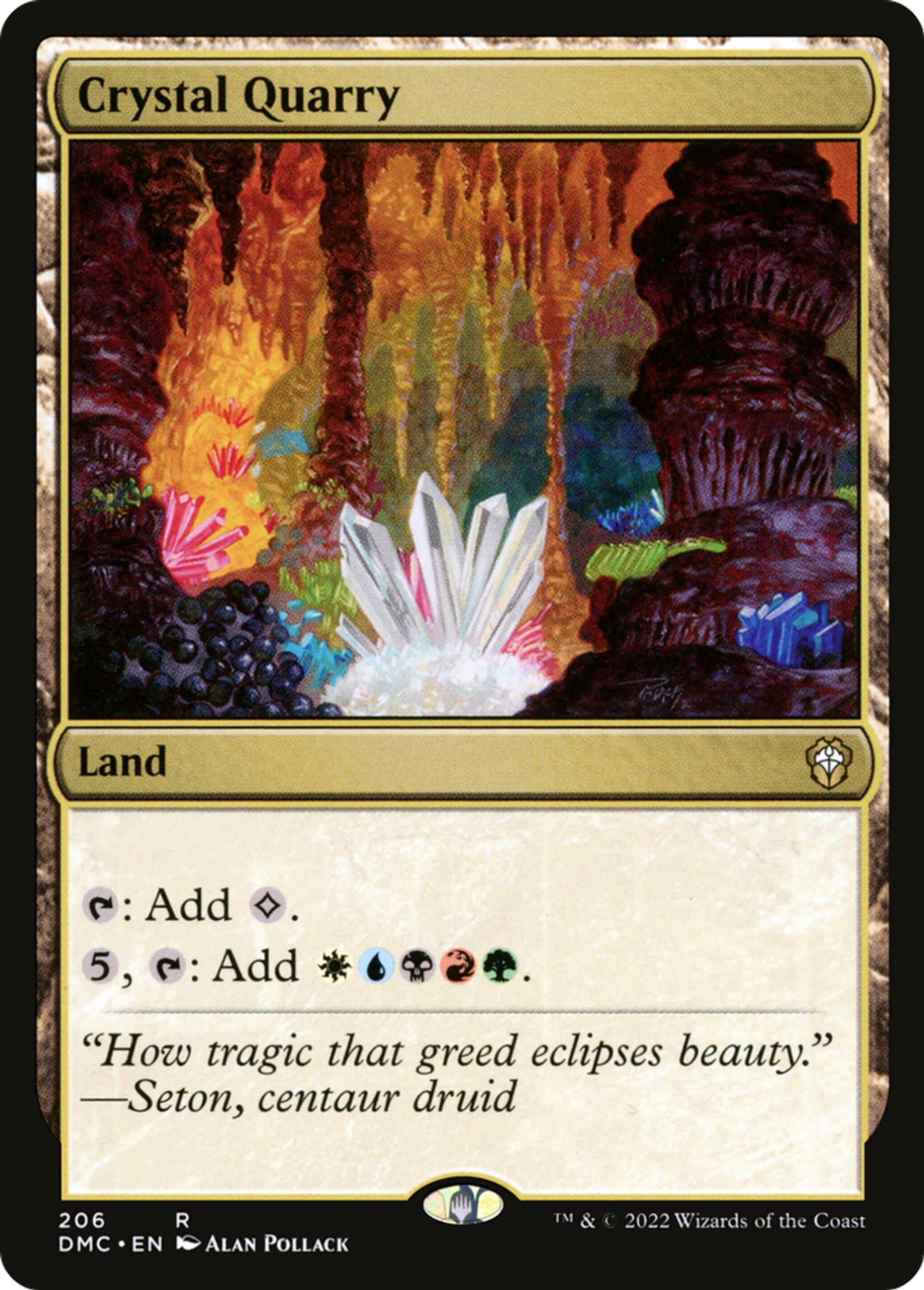 Crystal Quarry — Dominaria United Commander — Magic: The Gathering