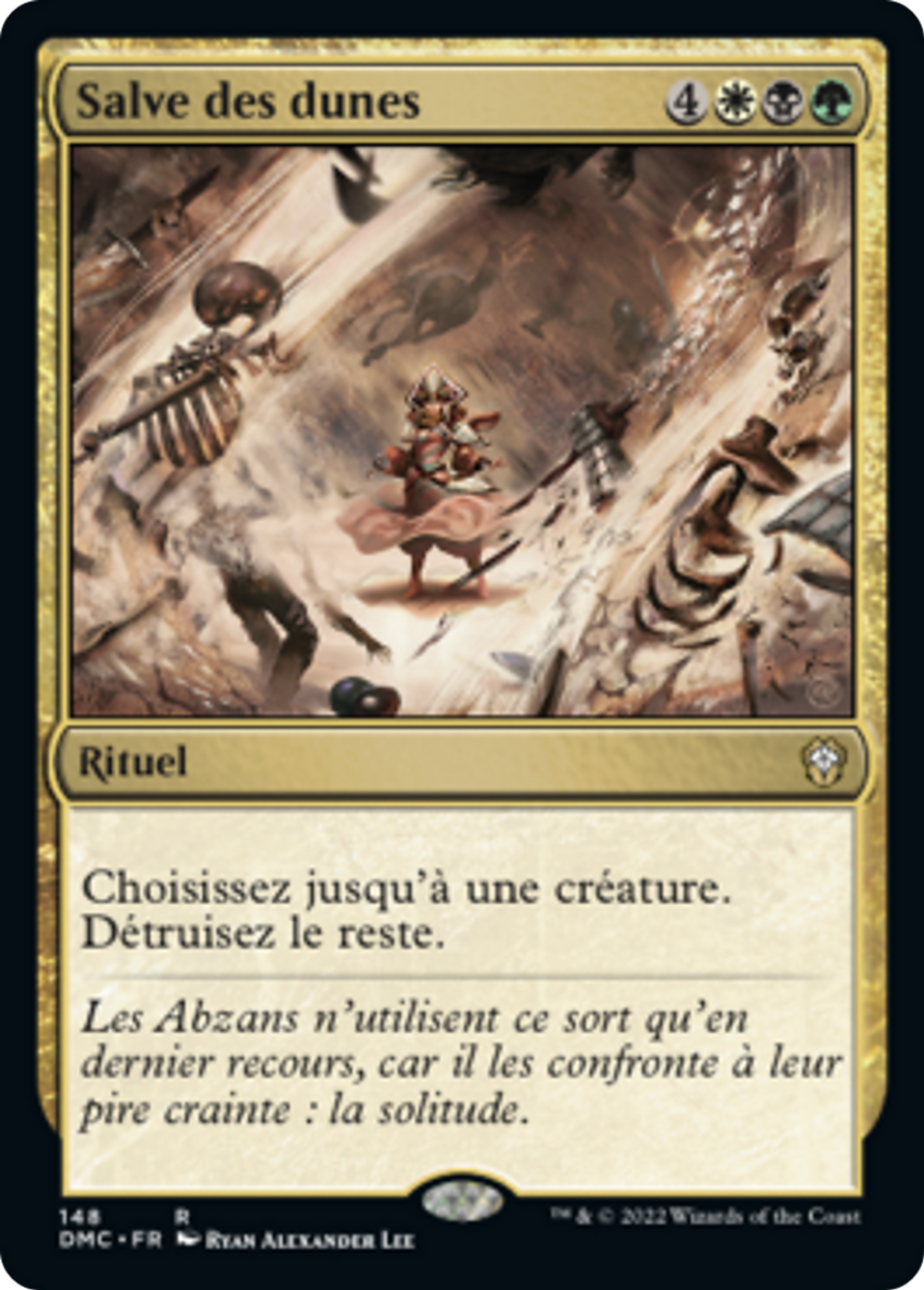 Salve des dunes — Dominaria United Commander — Magic: The Gathering