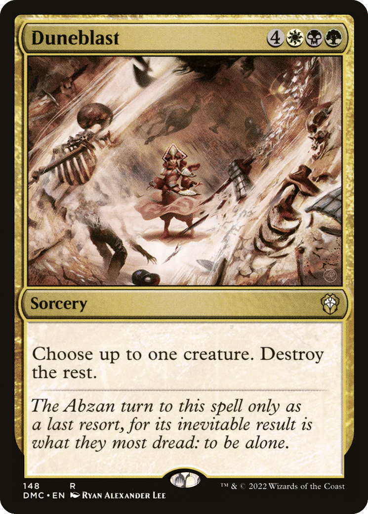Duneblast — Dominaria United Commander — Magic: The Gathering