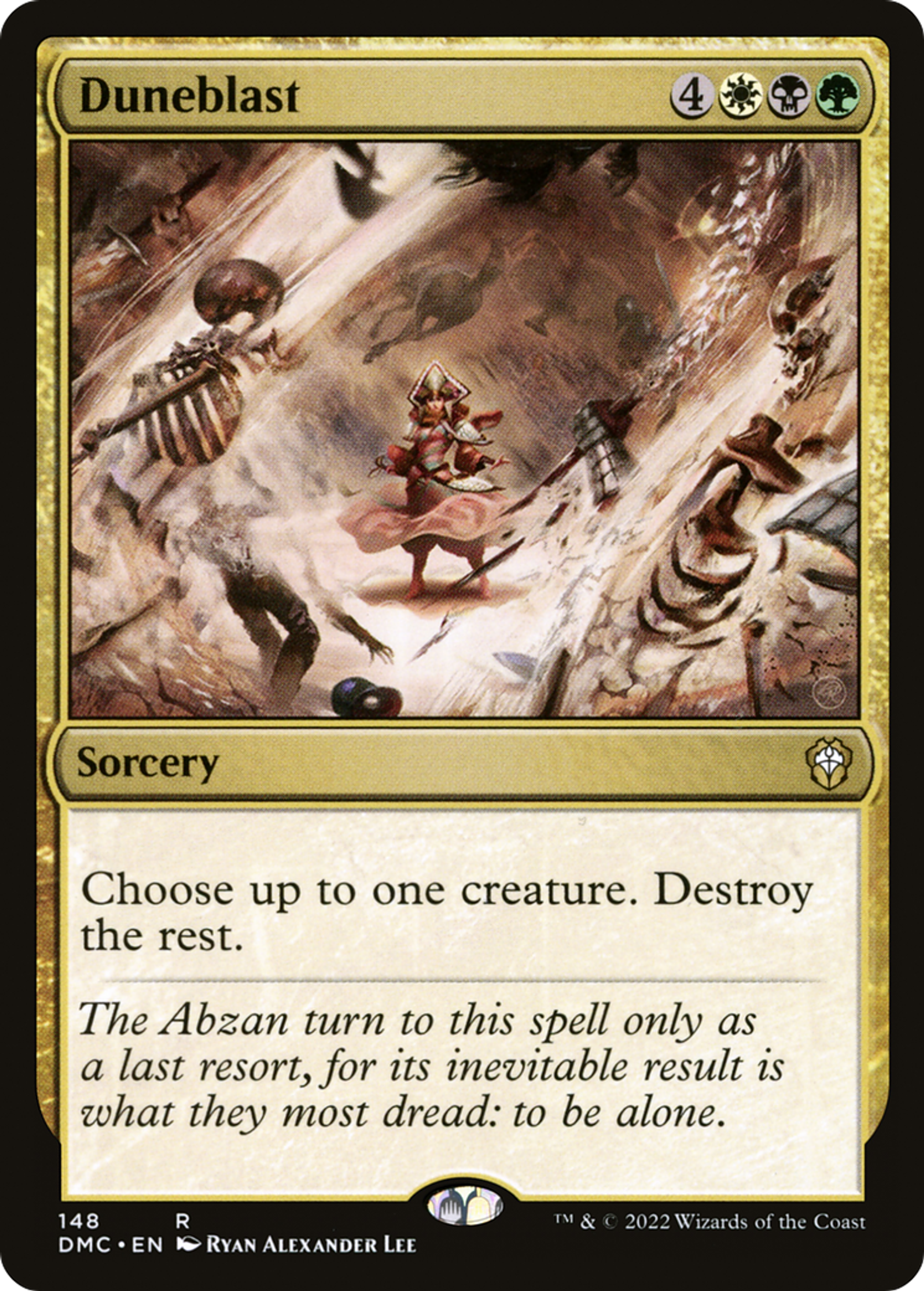 Duneblast — Dominaria United Commander — Magic: The Gathering