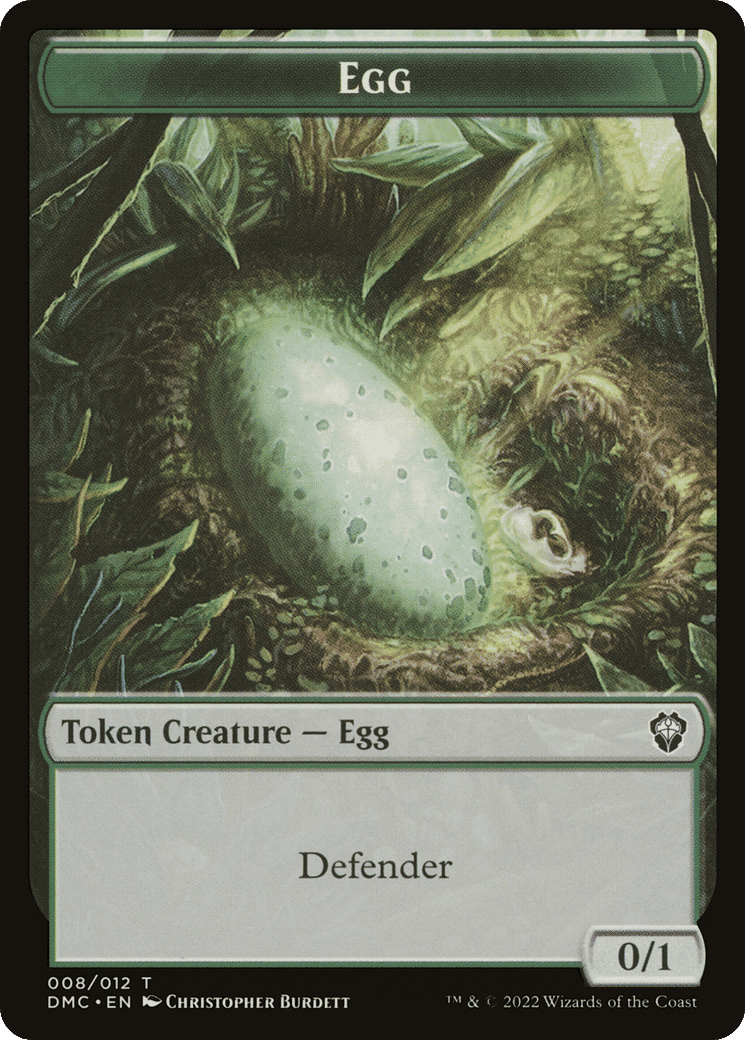 Egg — Dominaria United Commander — Magic: The Gathering