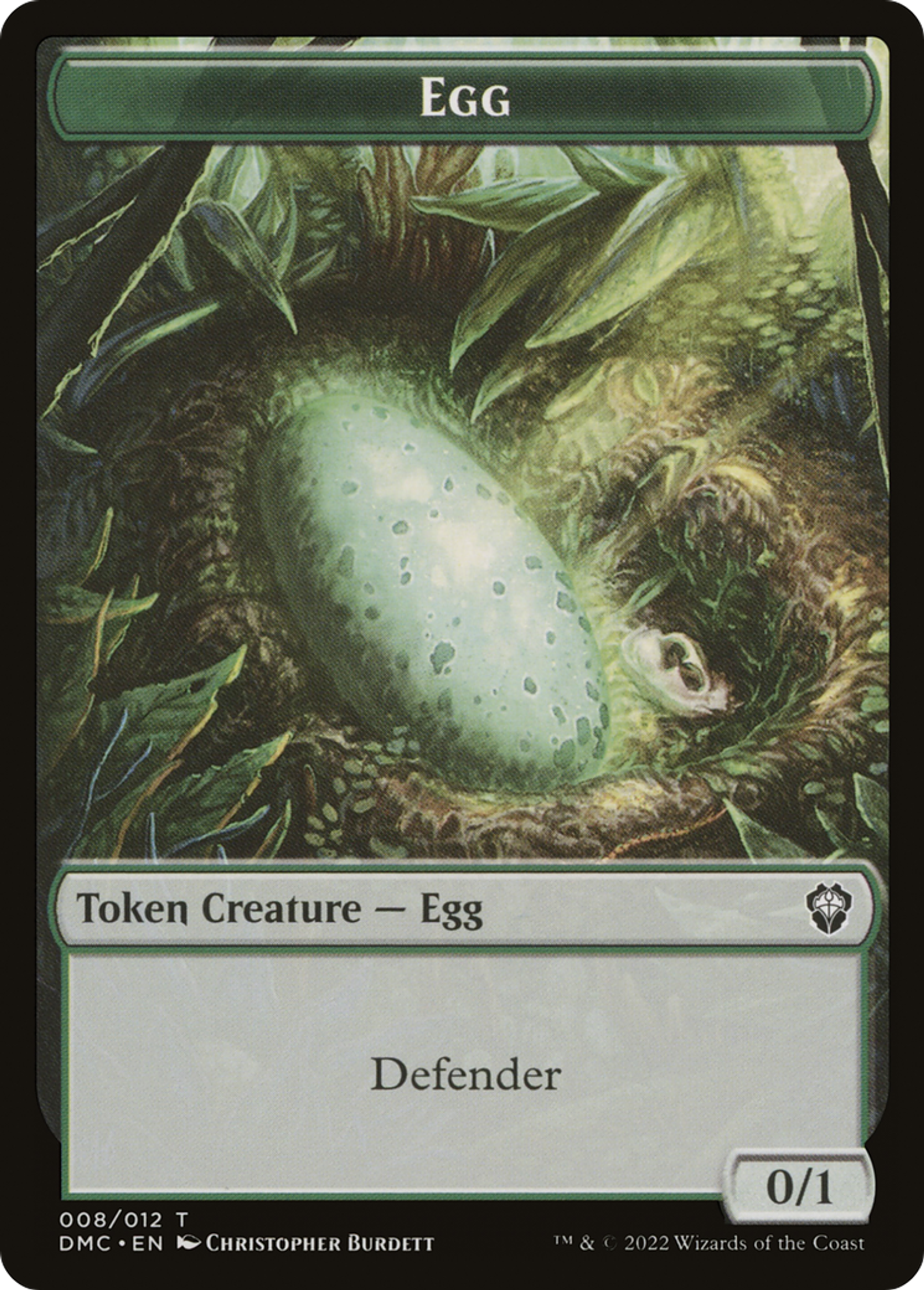 Egg — Dominaria United Commander — Magic: The Gathering