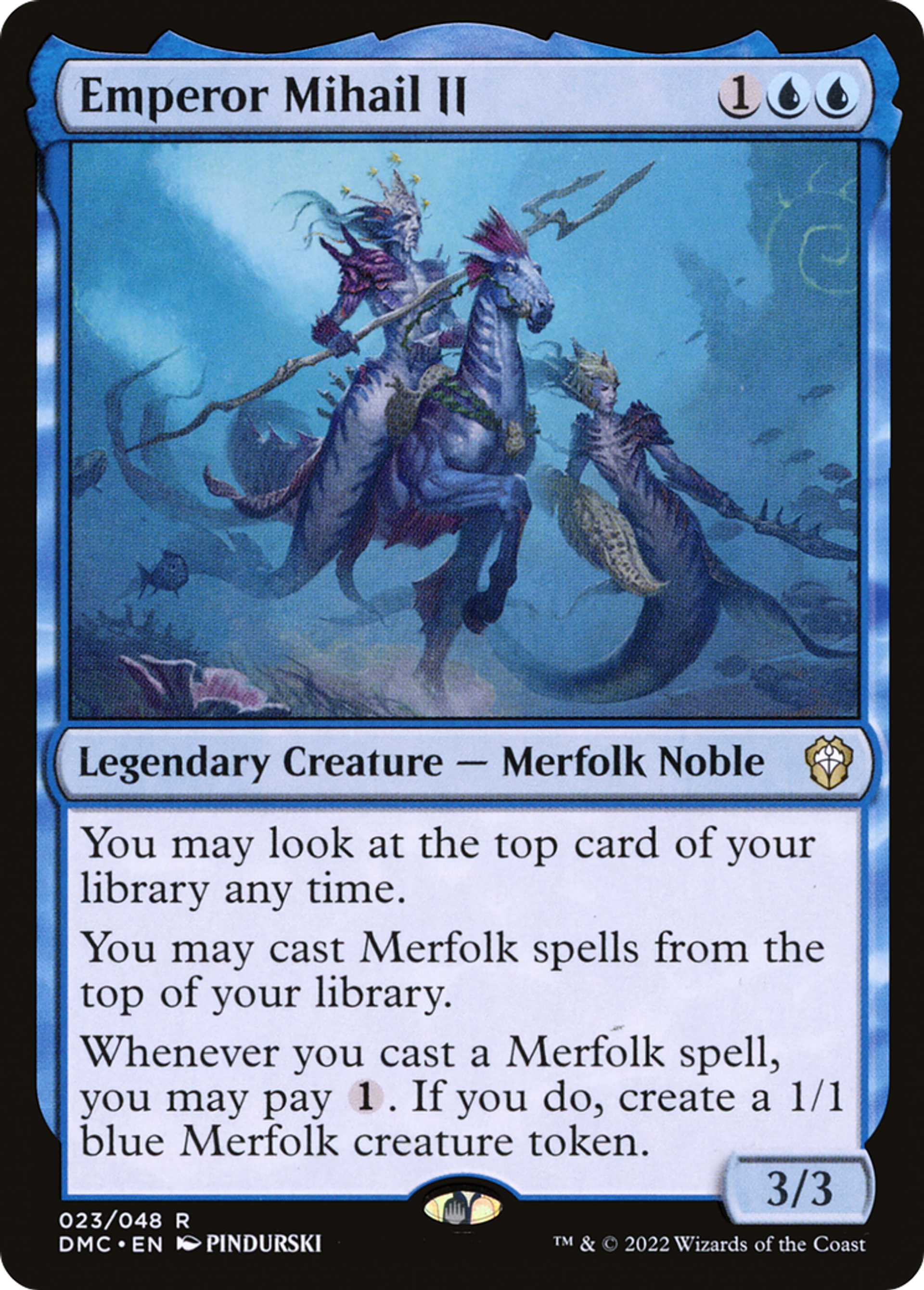 Emperor Mihail II — Dominaria United Commander — Magic: The Gathering