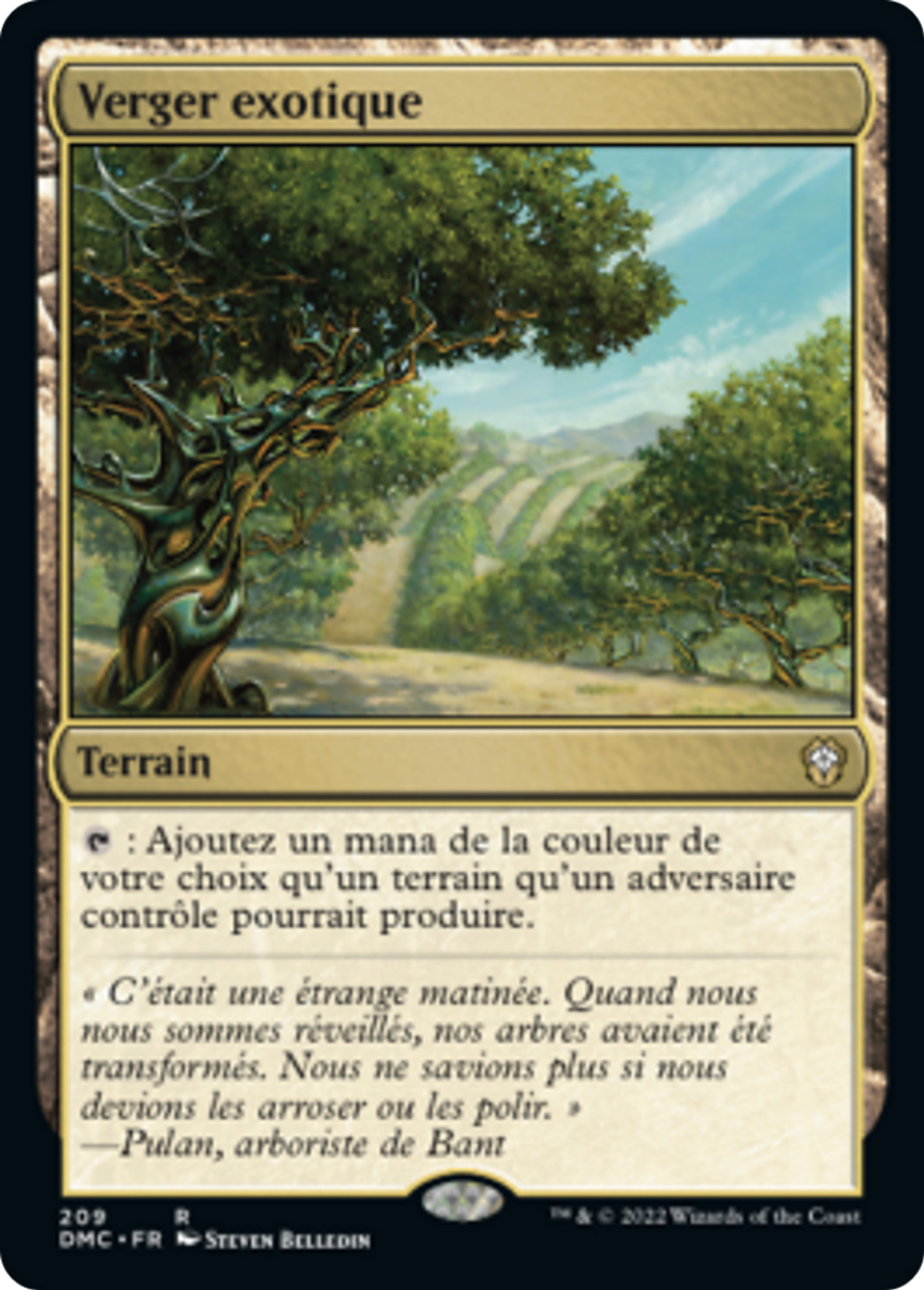 Verger exotique — Dominaria United Commander — Magic: The Gathering