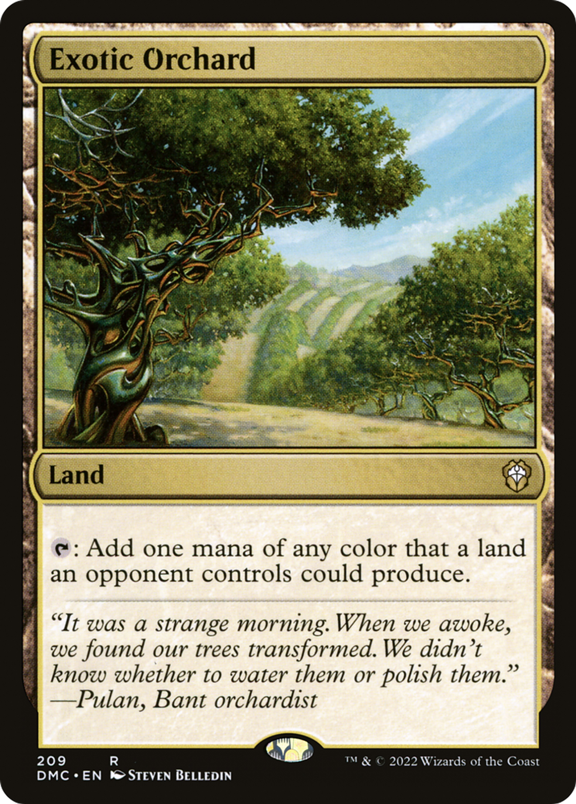 Exotic Orchard — Dominaria United Commander — Magic: The Gathering