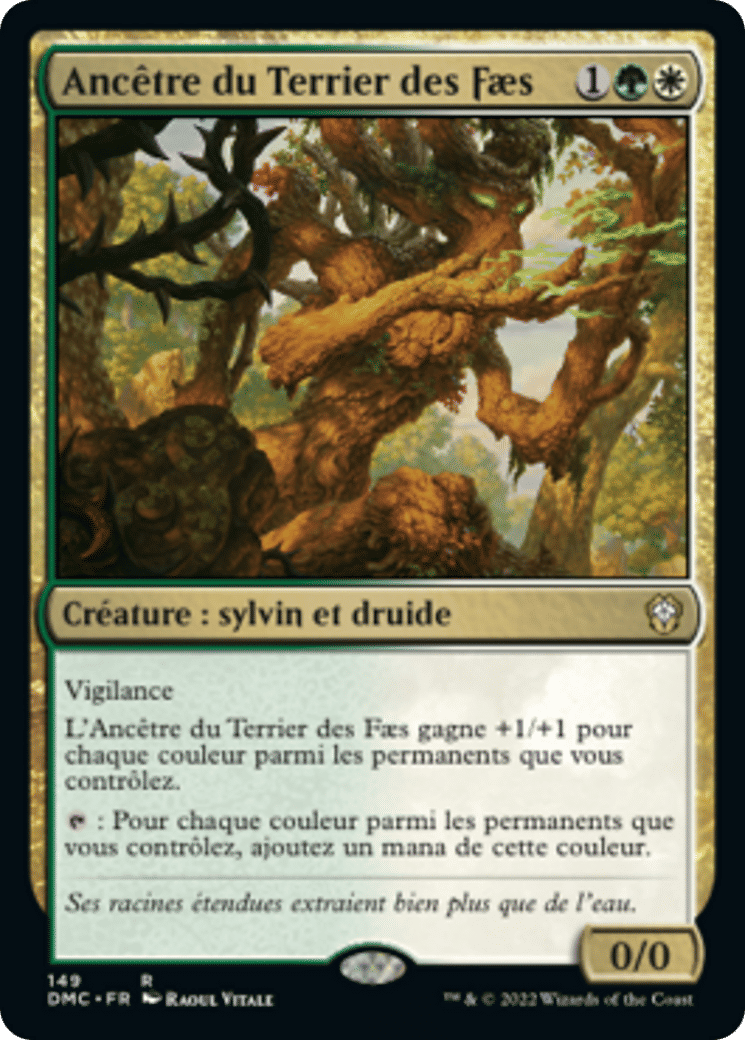 Ancêtre du Terrier des Faes — Dominaria United Commander — Magic: The Gathering