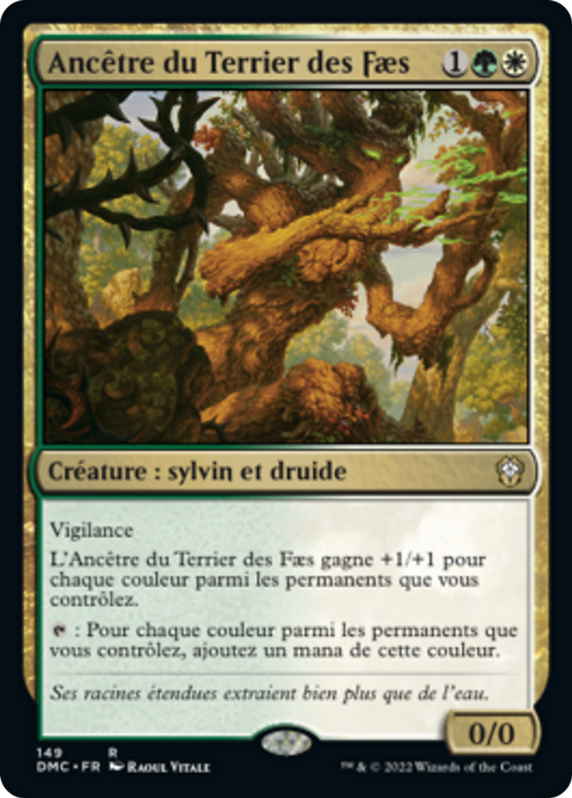 Ancêtre du Terrier des Faes — Dominaria United Commander — Magic: The Gathering