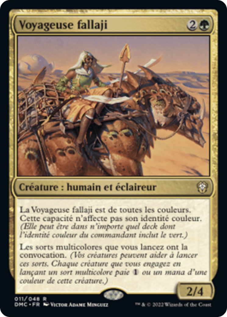 Voyageuse fallaji — Dominaria United Commander — Magic: The Gathering