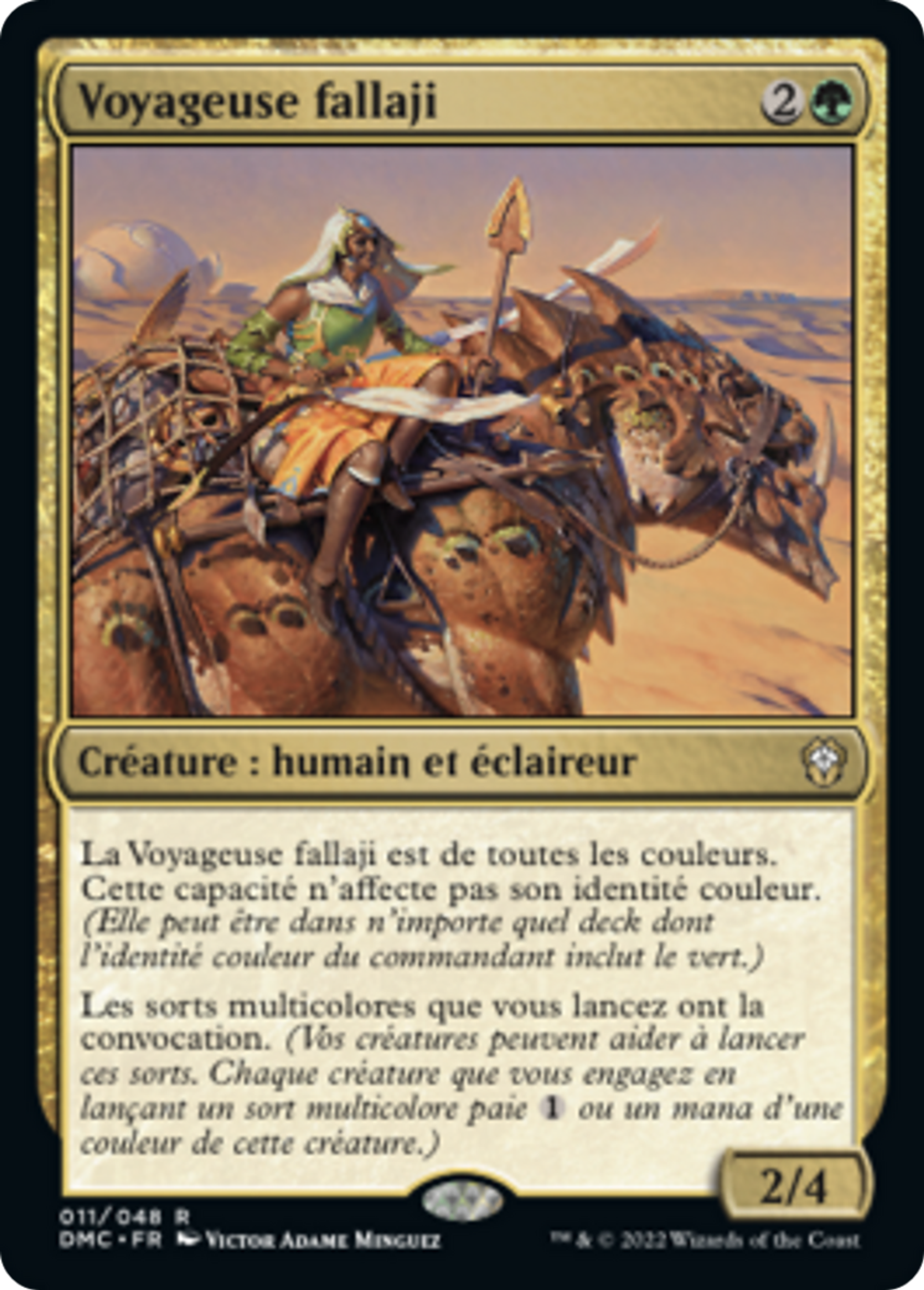 Voyageuse fallaji — Dominaria United Commander — Magic: The Gathering