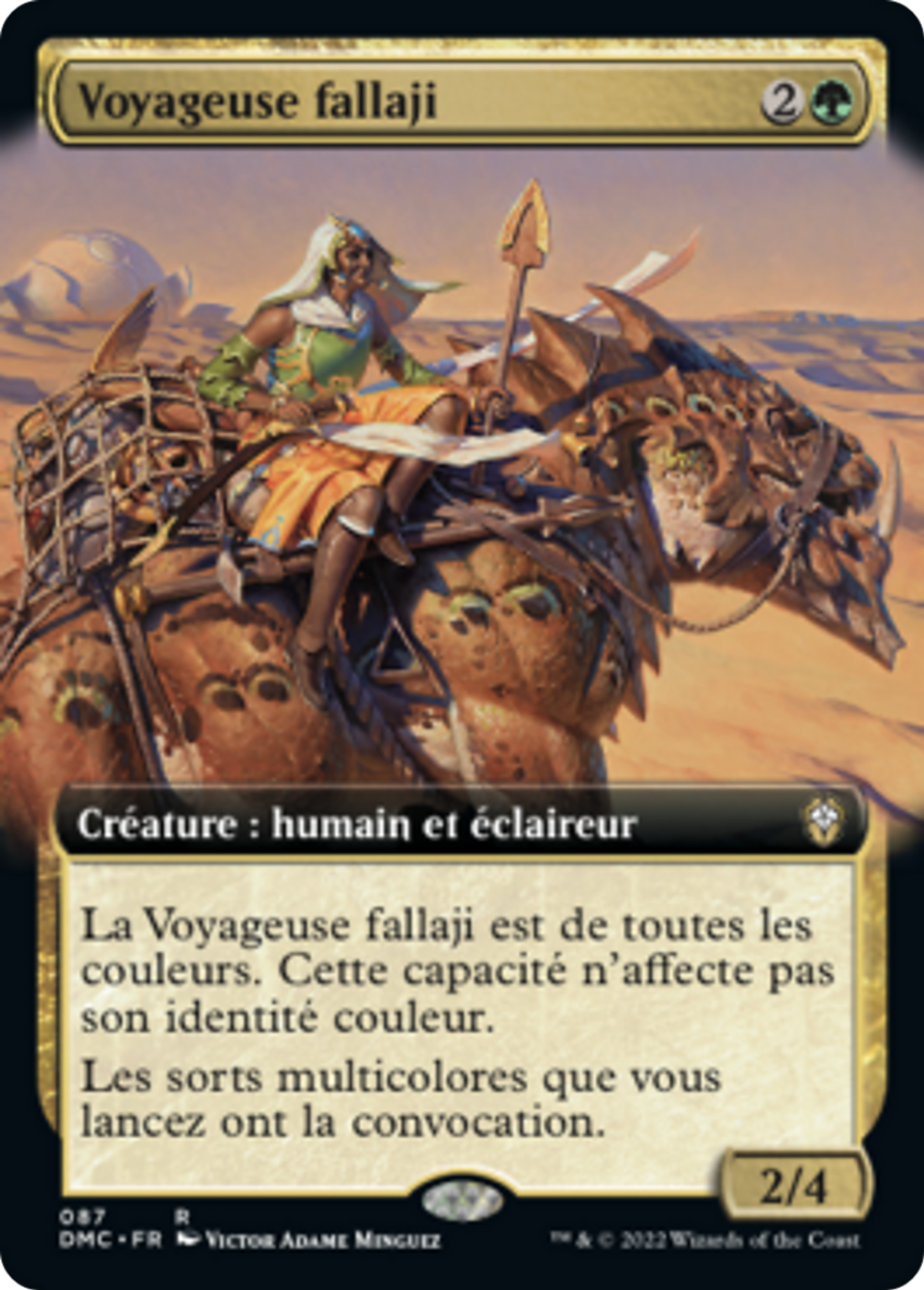 Voyageuse fallaji — Dominaria United Commander — Magic: The Gathering