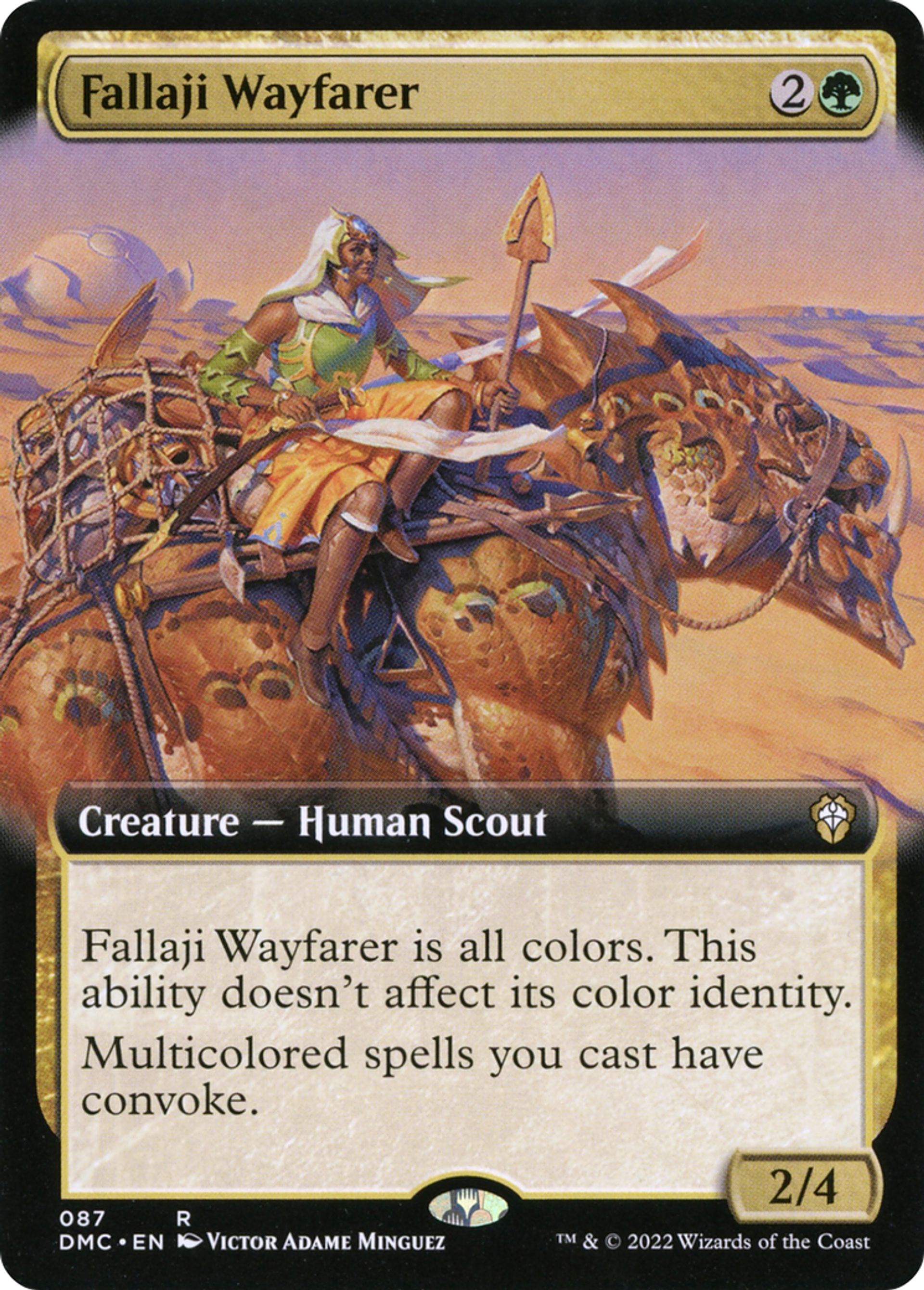 Fallaji Wayfarer — Dominaria United Commander — Magic: The Gathering