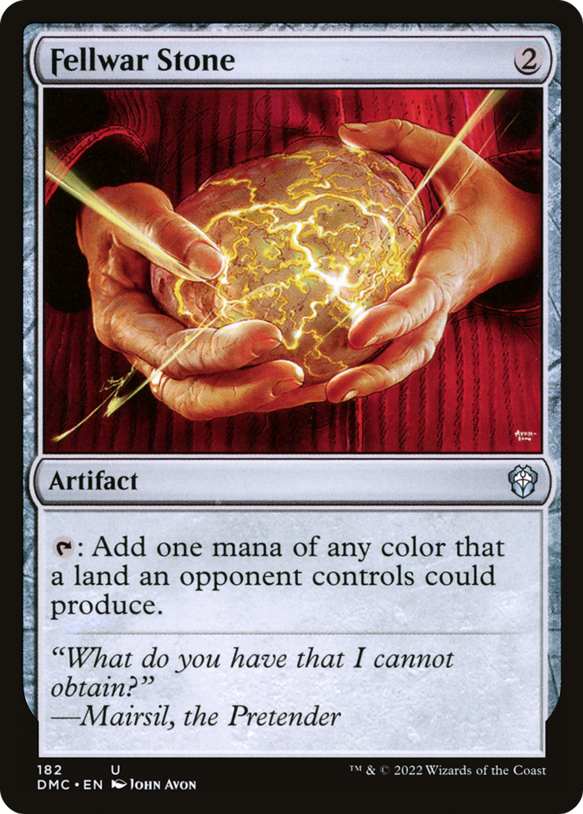 Fellwar Stone — Dominaria United Commander — Magic: The Gathering