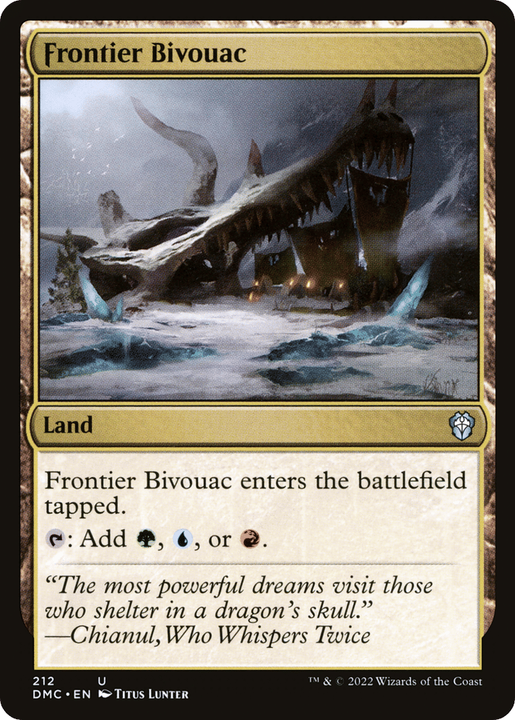 Frontier Bivouac — Dominaria United Commander — Magic: The Gathering