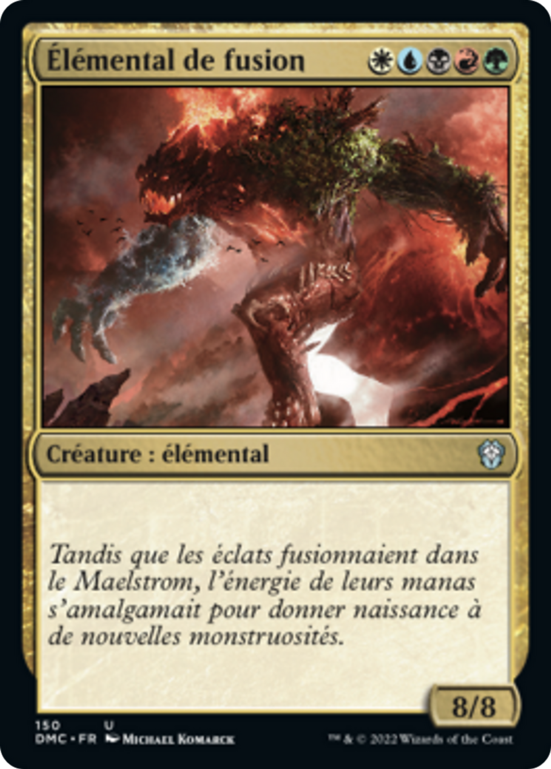 Élémental de fusion — Dominaria United Commander — Magic: The Gathering