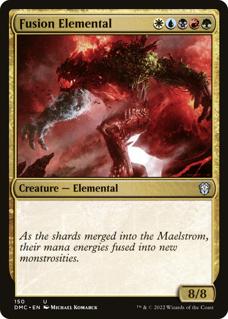 Fusion Elemental — Dominaria United Commander — Magic: The Gathering