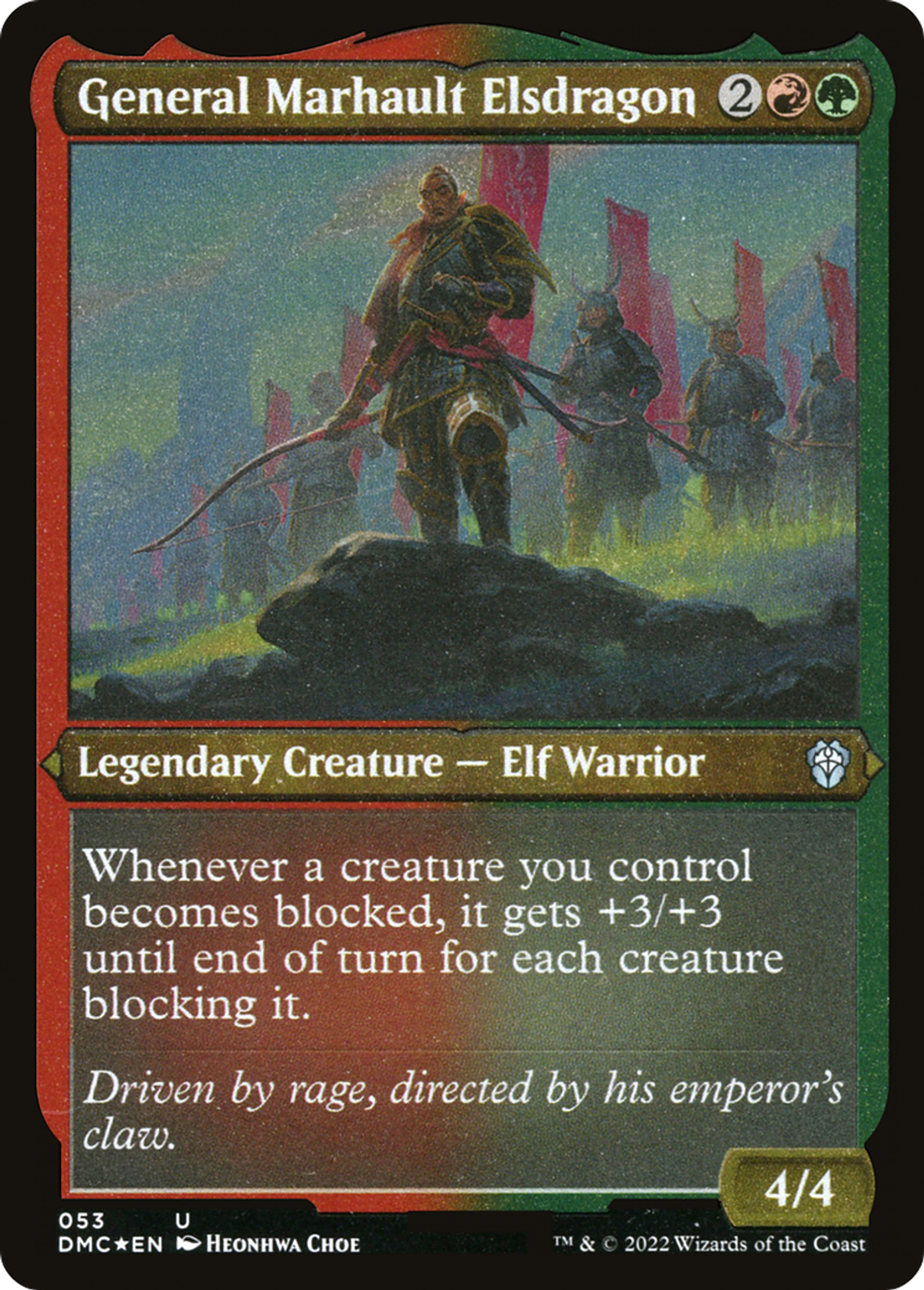 General Marhault Elsdragon — Dominaria United Commander — Magic: The Gathering