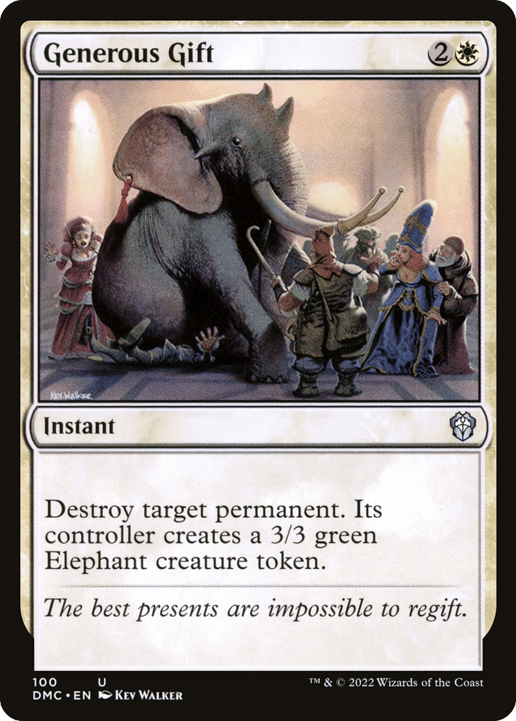 Generous Gift — Dominaria United Commander — Magic: The Gathering