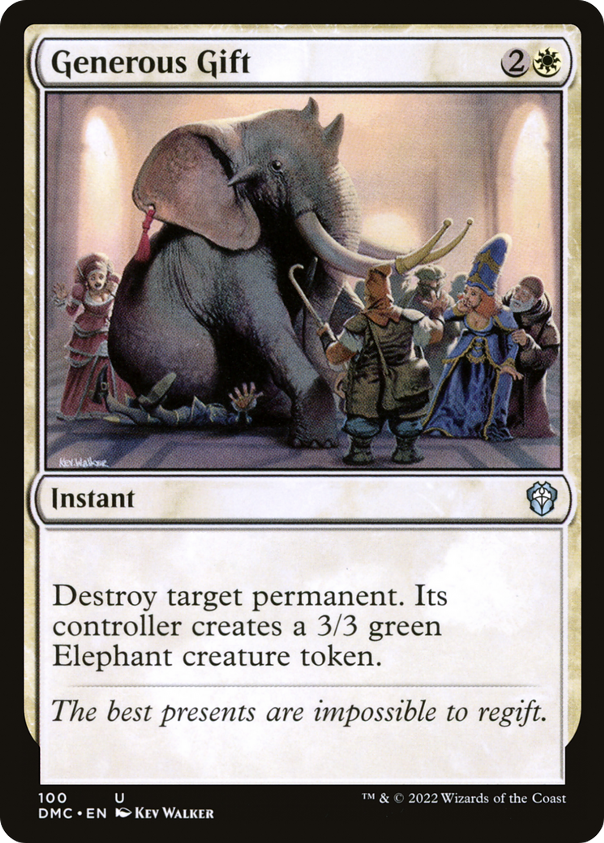 Generous Gift — Dominaria United Commander — Magic: The Gathering