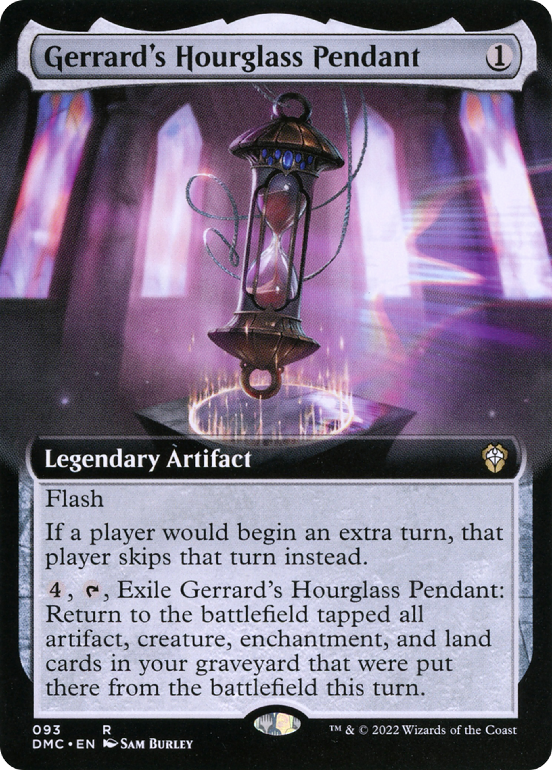 Gerrard's Hourglass Pendant — Dominaria United Commander — Magic: The Gathering