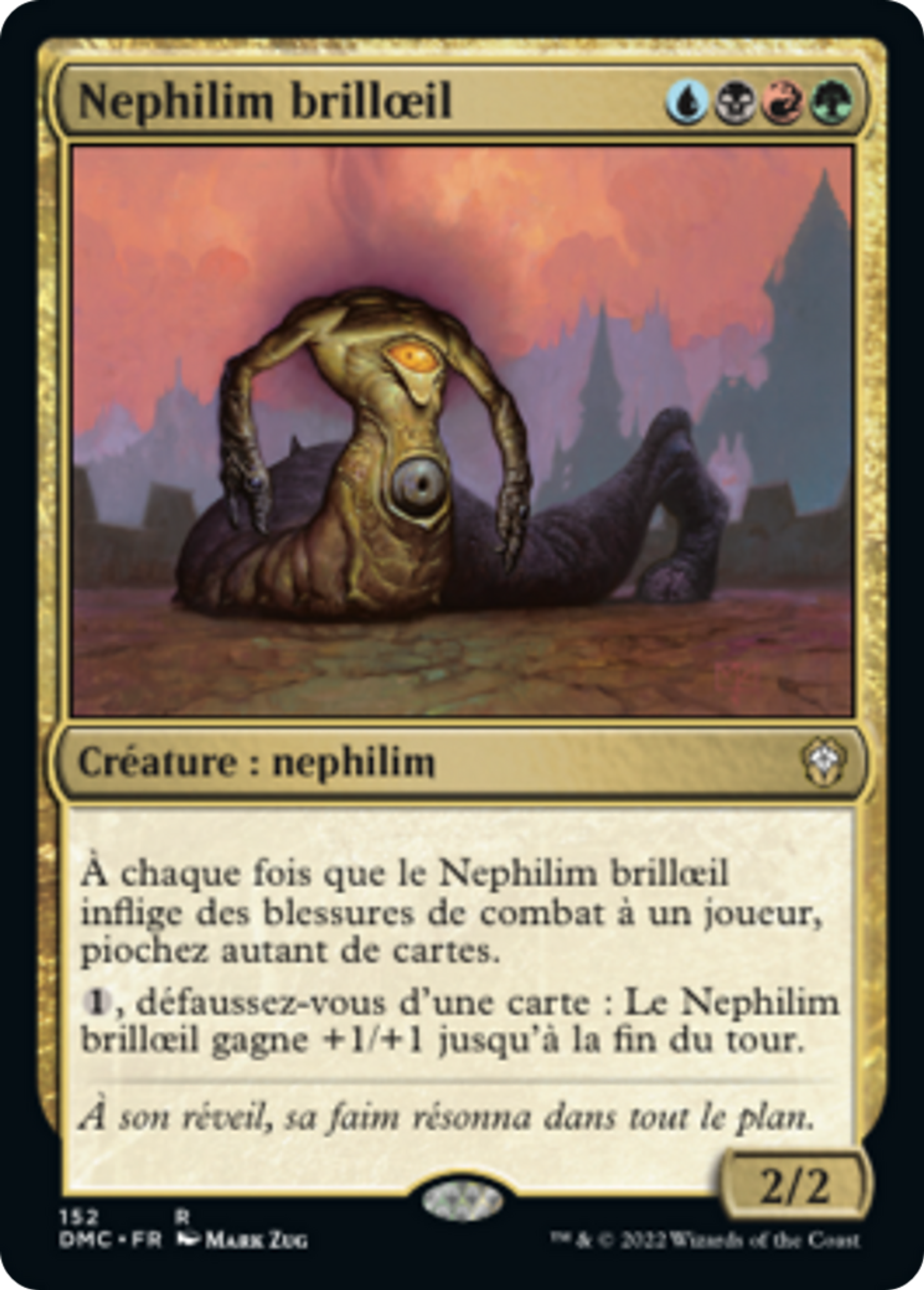 Nephilim brillœil — Dominaria United Commander — Magic: The Gathering