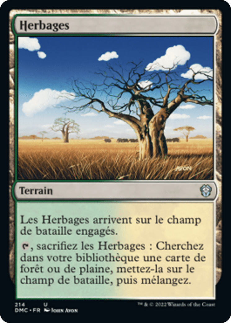 Herbages — Dominaria United Commander — Magic: The Gathering