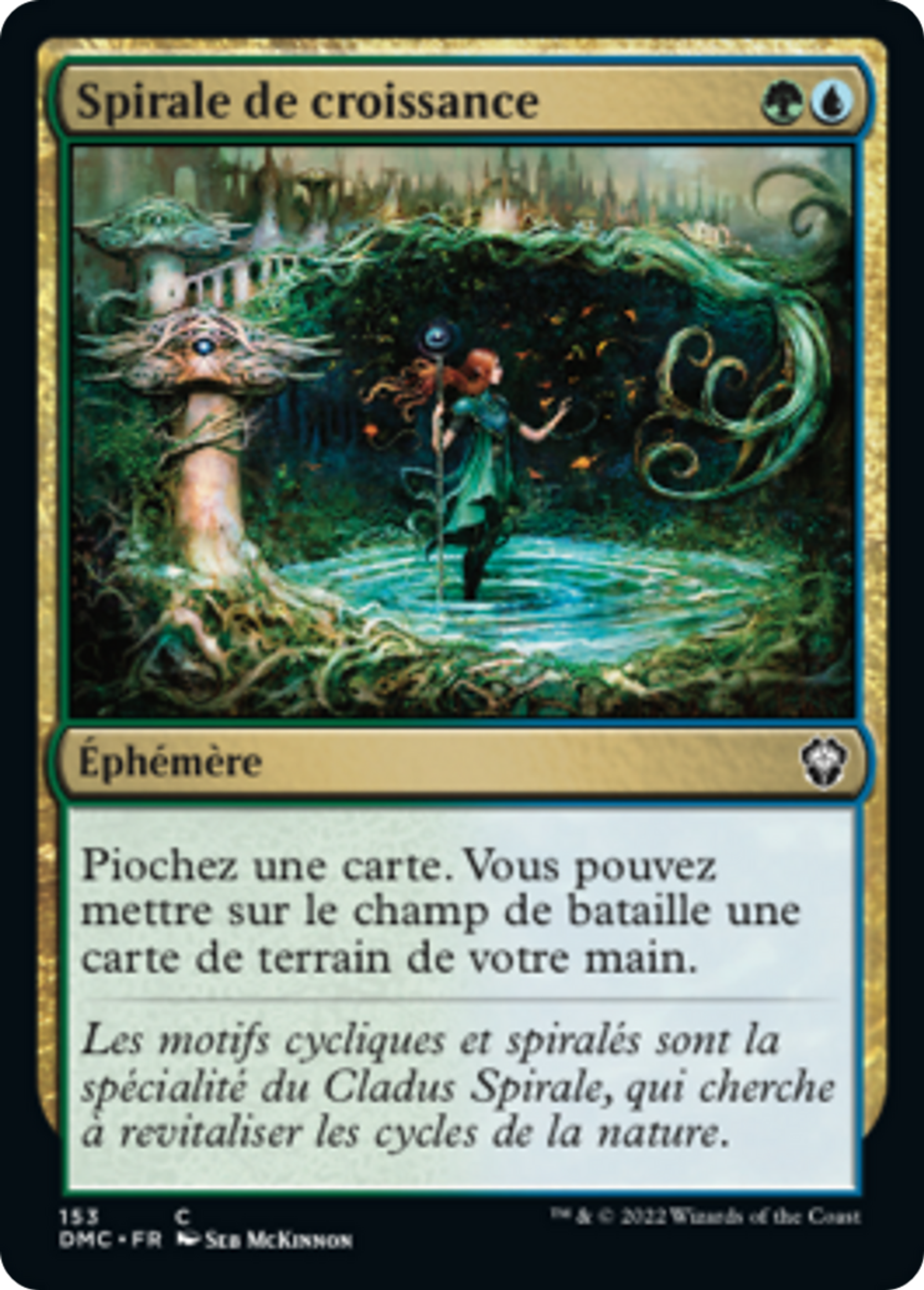 Spirale de croissance — Dominaria United Commander — Magic: The Gathering