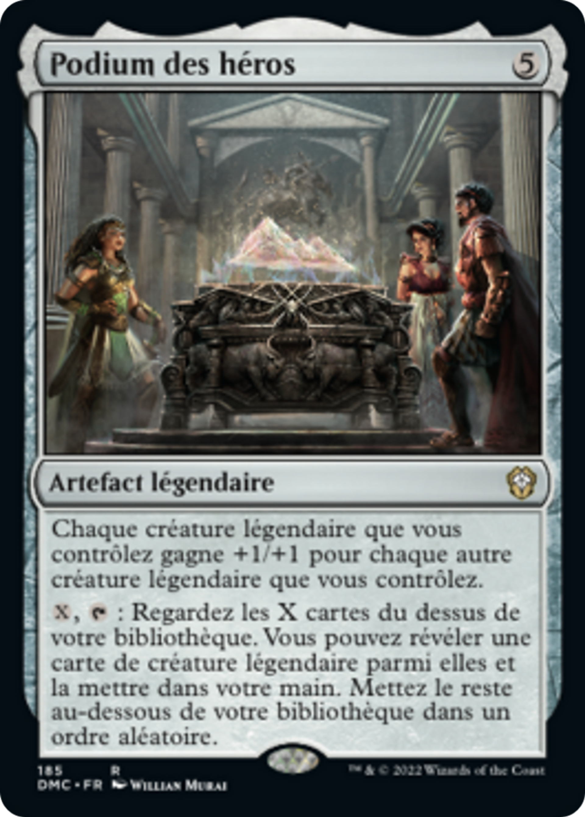 Podium des héros — Dominaria United Commander — Magic: The Gathering