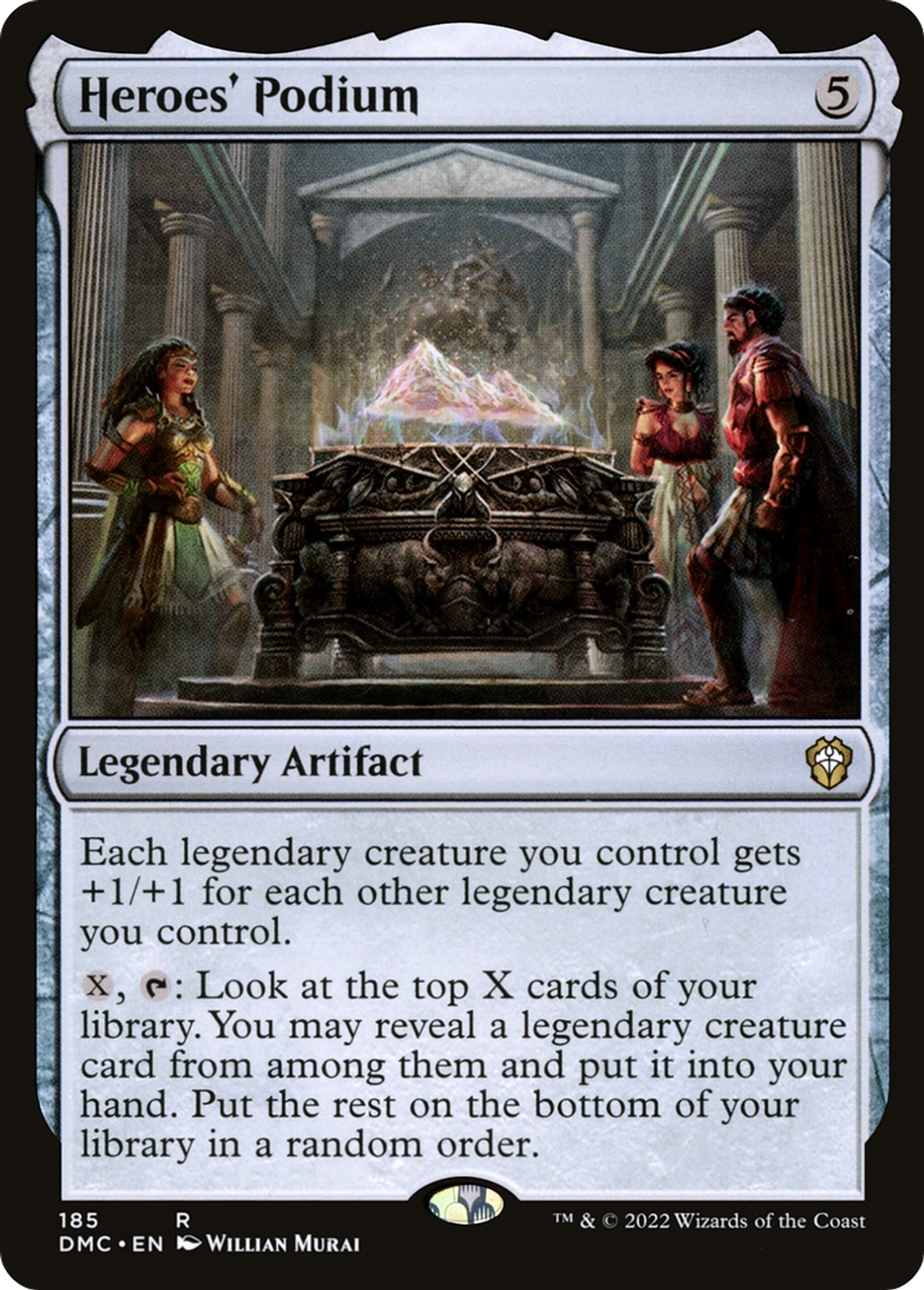 Heroes' Podium — Dominaria United Commander — Magic: The Gathering