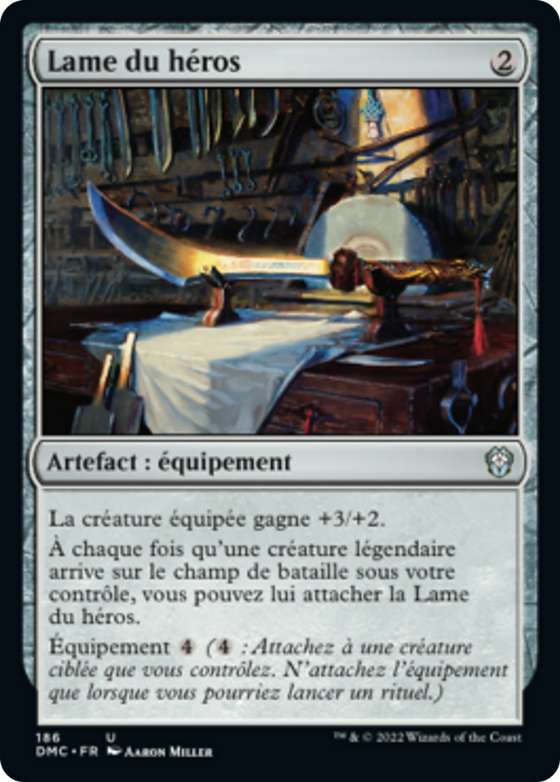 Lame du héros — Dominaria United Commander — Magic: The Gathering