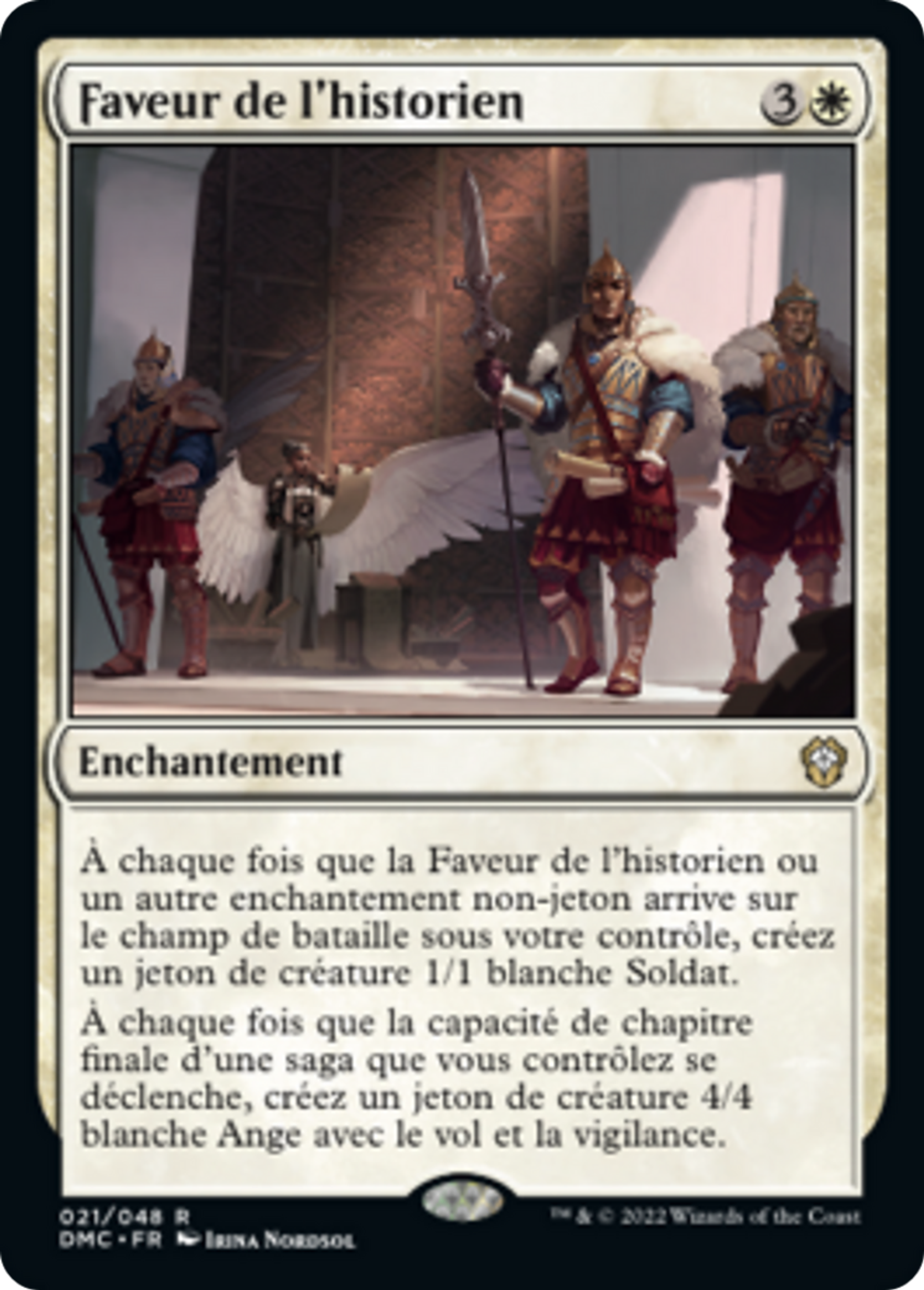Faveur de l'historien — Dominaria United Commander — Magic: The Gathering