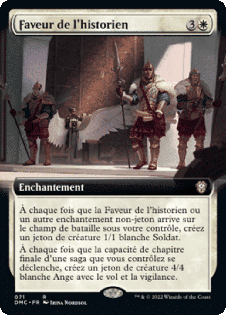 Faveur de l'historien — Dominaria United Commander — Magic: The Gathering