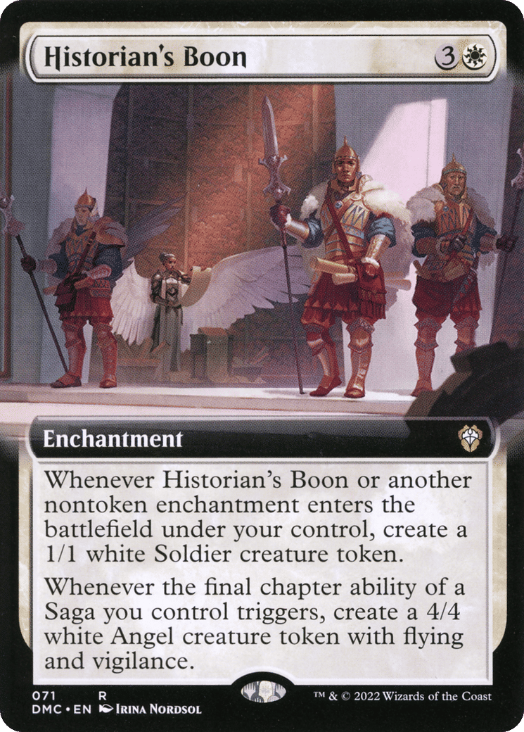 Historian's Boon — Dominaria United Commander — Magic: The Gathering