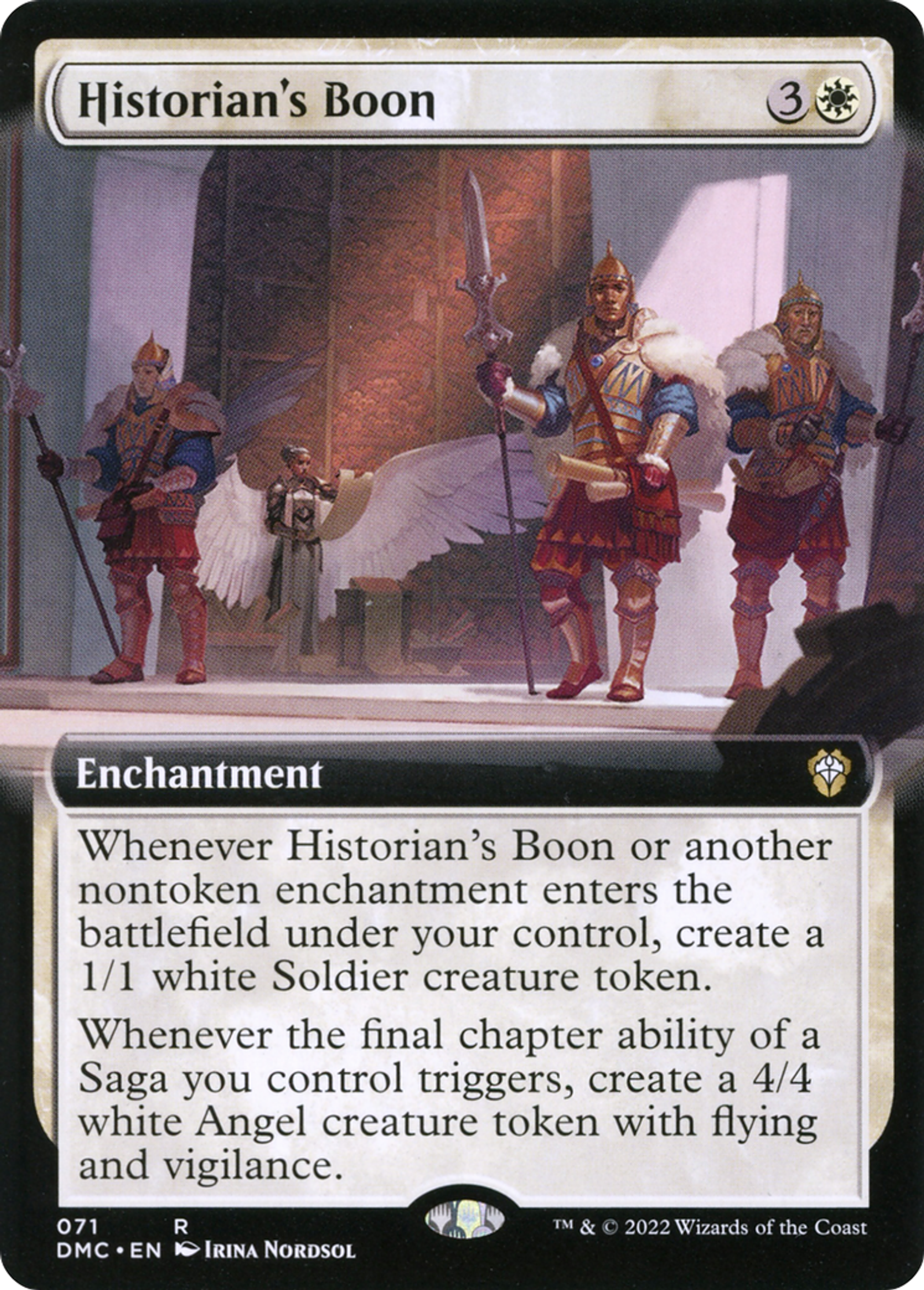 Historian's Boon — Dominaria United Commander — Magic: The Gathering