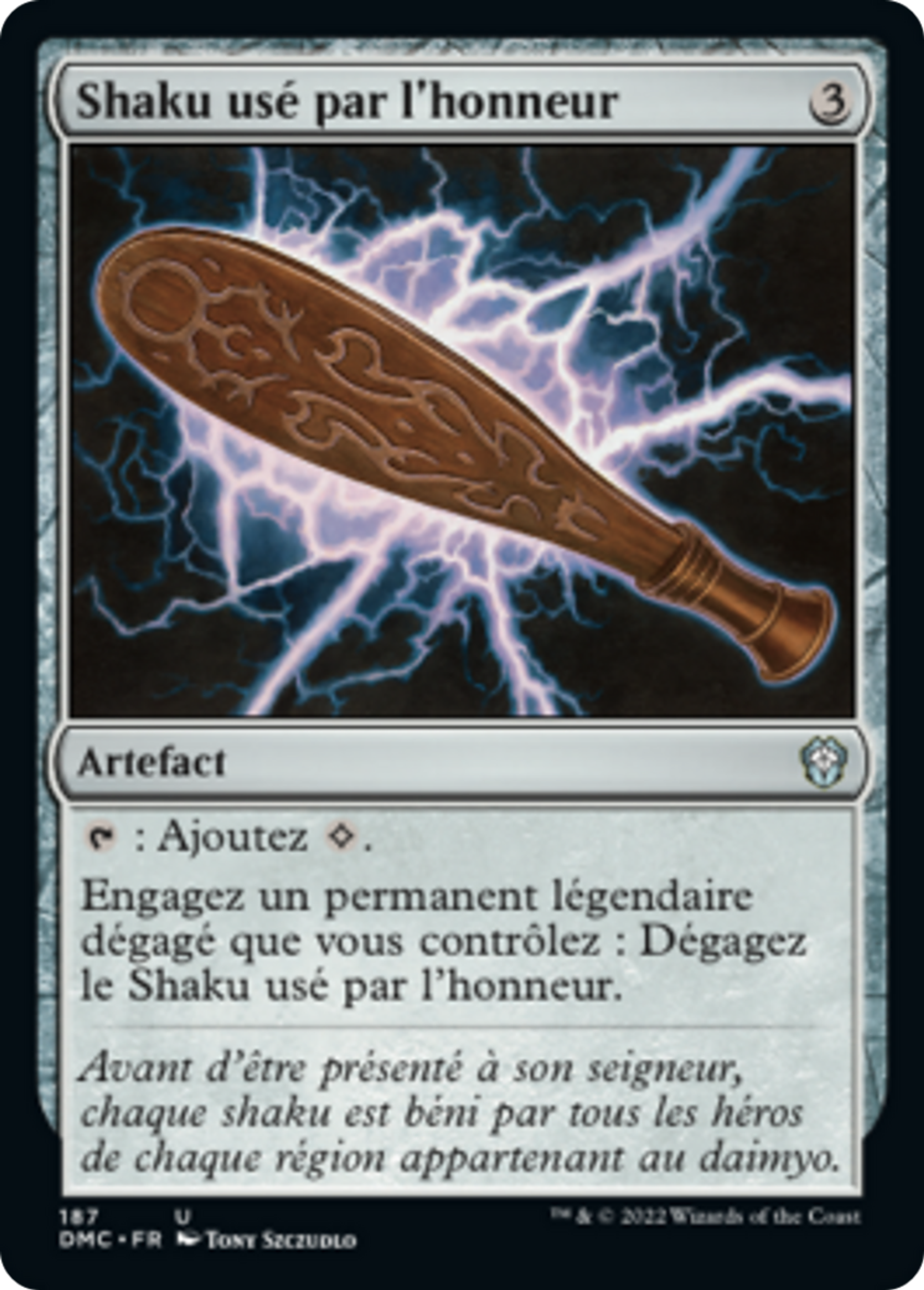 Shaku usé par l'honneur — Dominaria United Commander — Magic: The Gathering