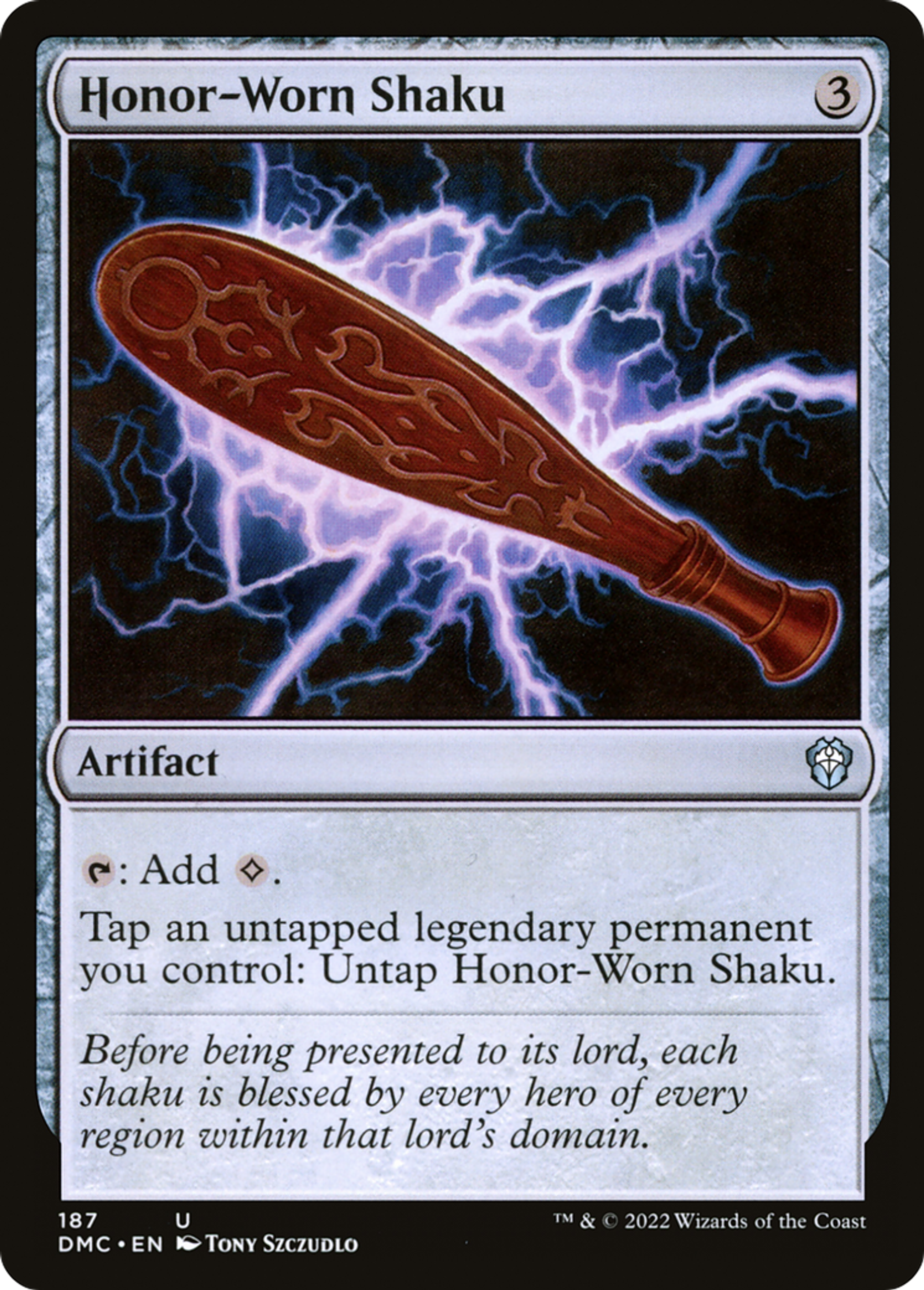 Honor-Worn Shaku — Dominaria United Commander — Magic: The Gathering