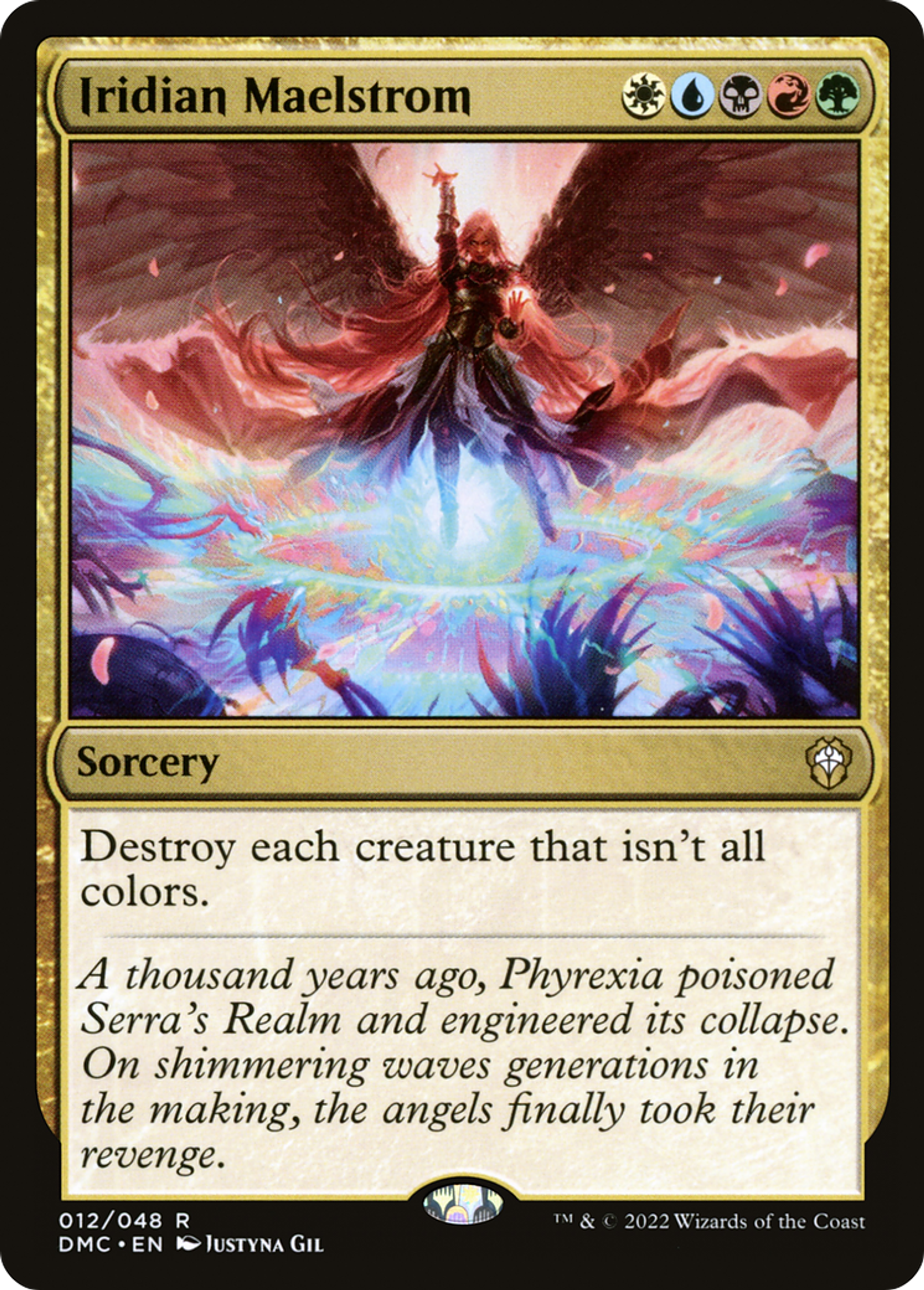 Iridian Maelstrom — Dominaria United Commander — Magic: The Gathering