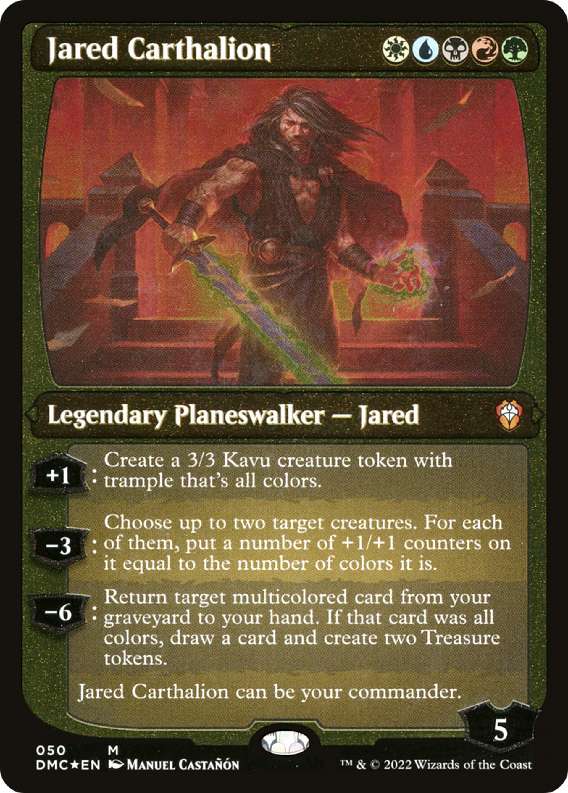 Jared Carthalion — Dominaria United Commander — Magic: The Gathering