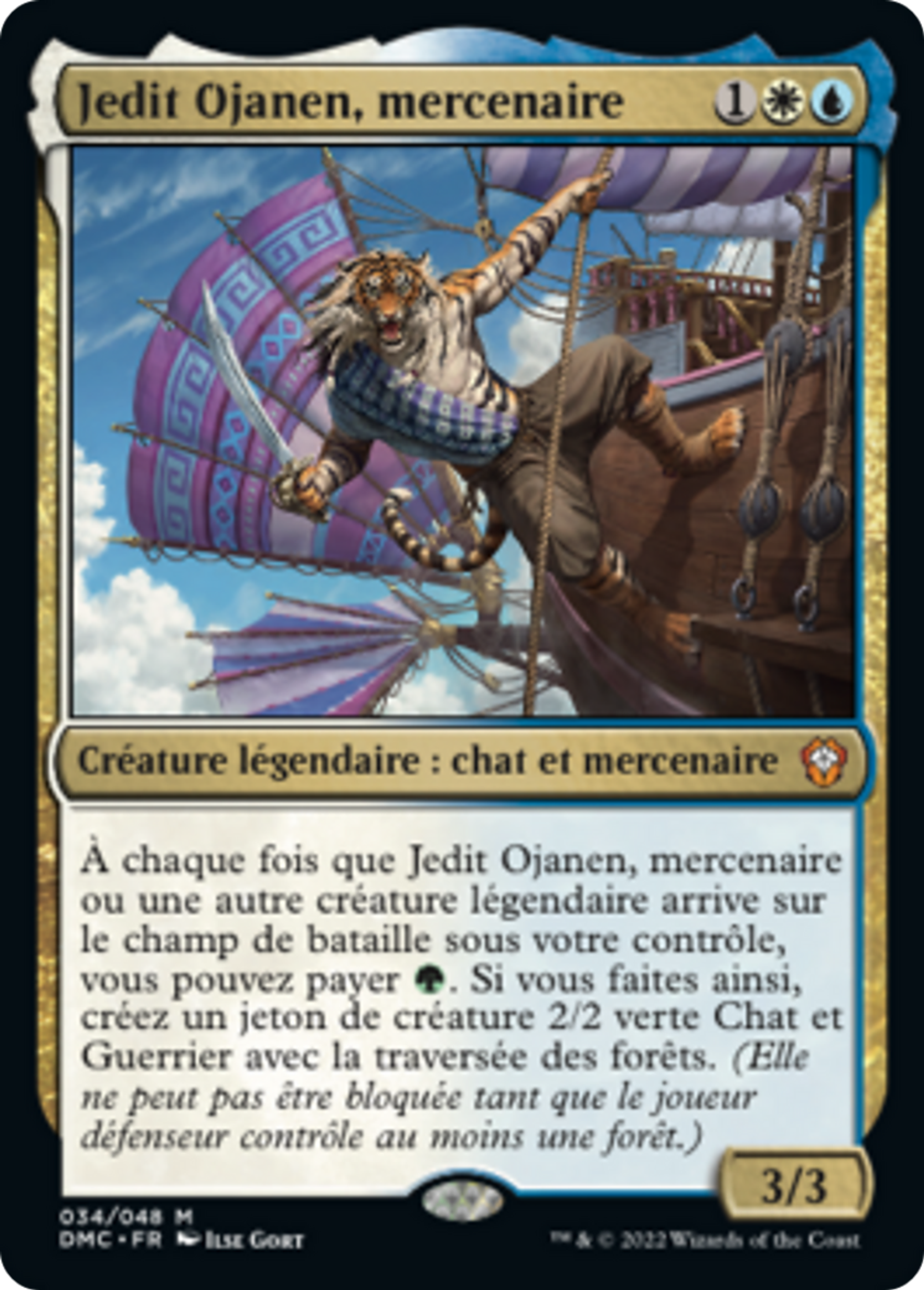 Jedit Ojanen, mercenaire — Dominaria United Commander — Magic: The Gathering