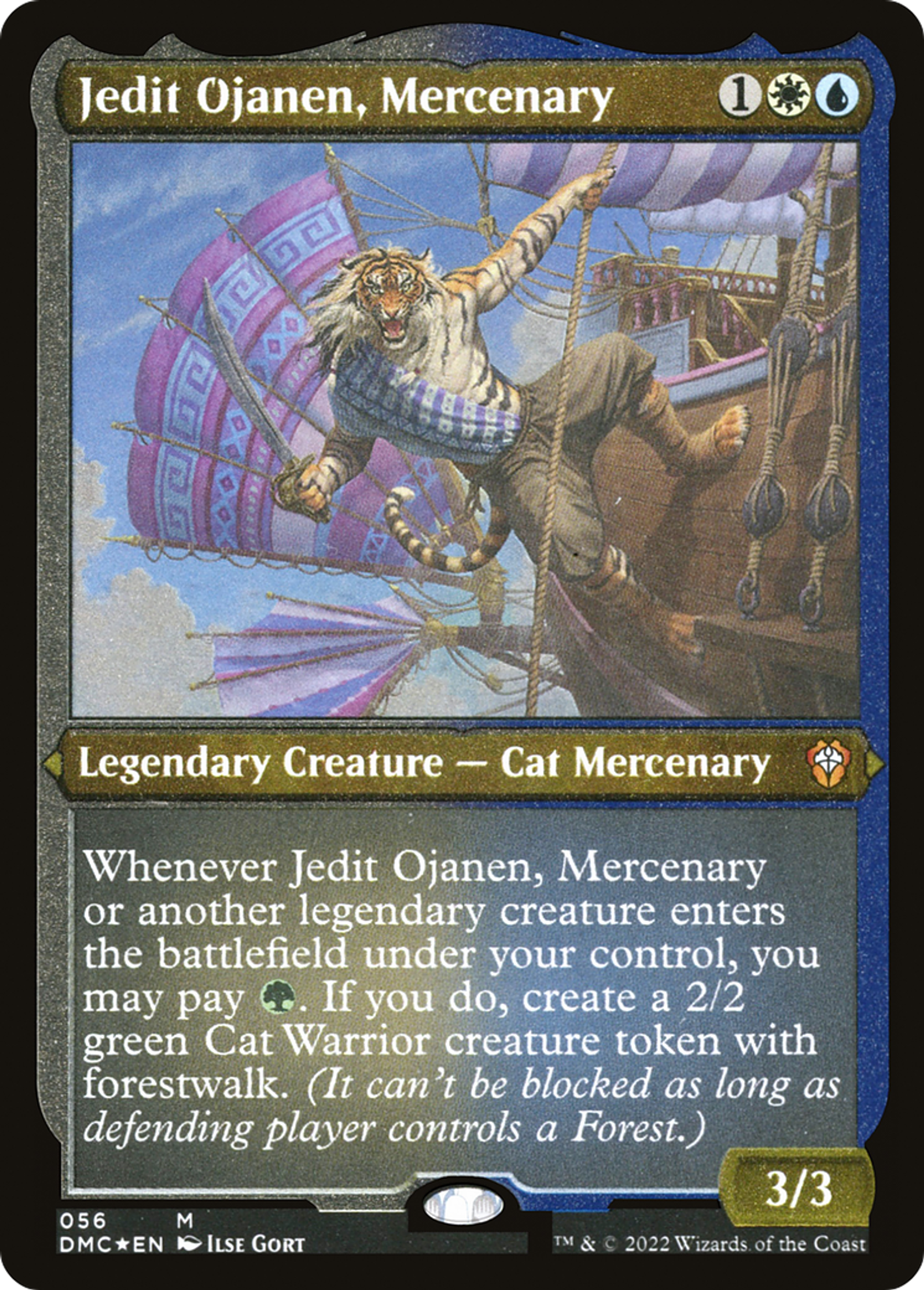 Jedit Ojanen, Mercenary — Dominaria United Commander — Magic: The Gathering