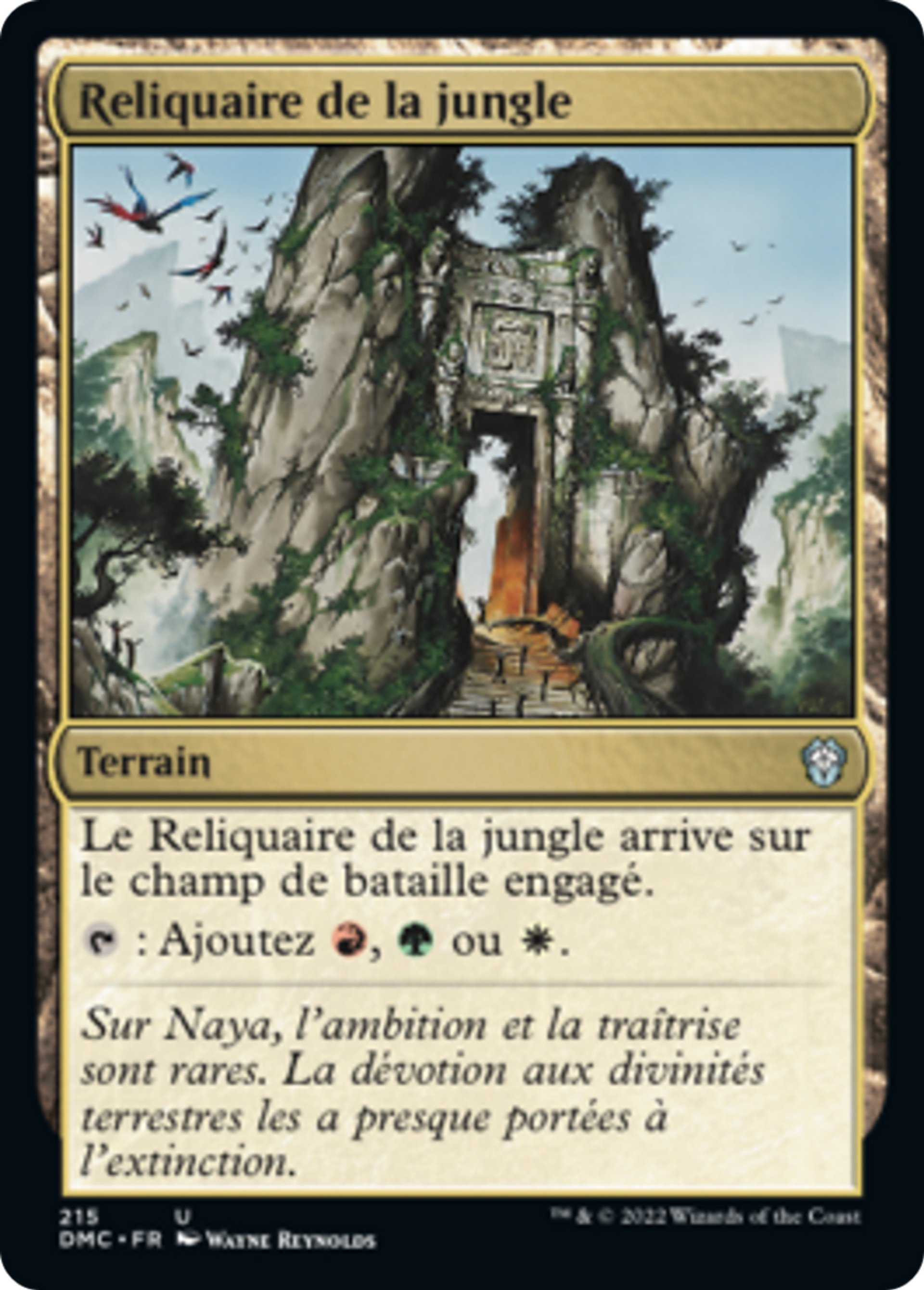 Reliquaire de la jungle — Dominaria United Commander — Magic: The Gathering
