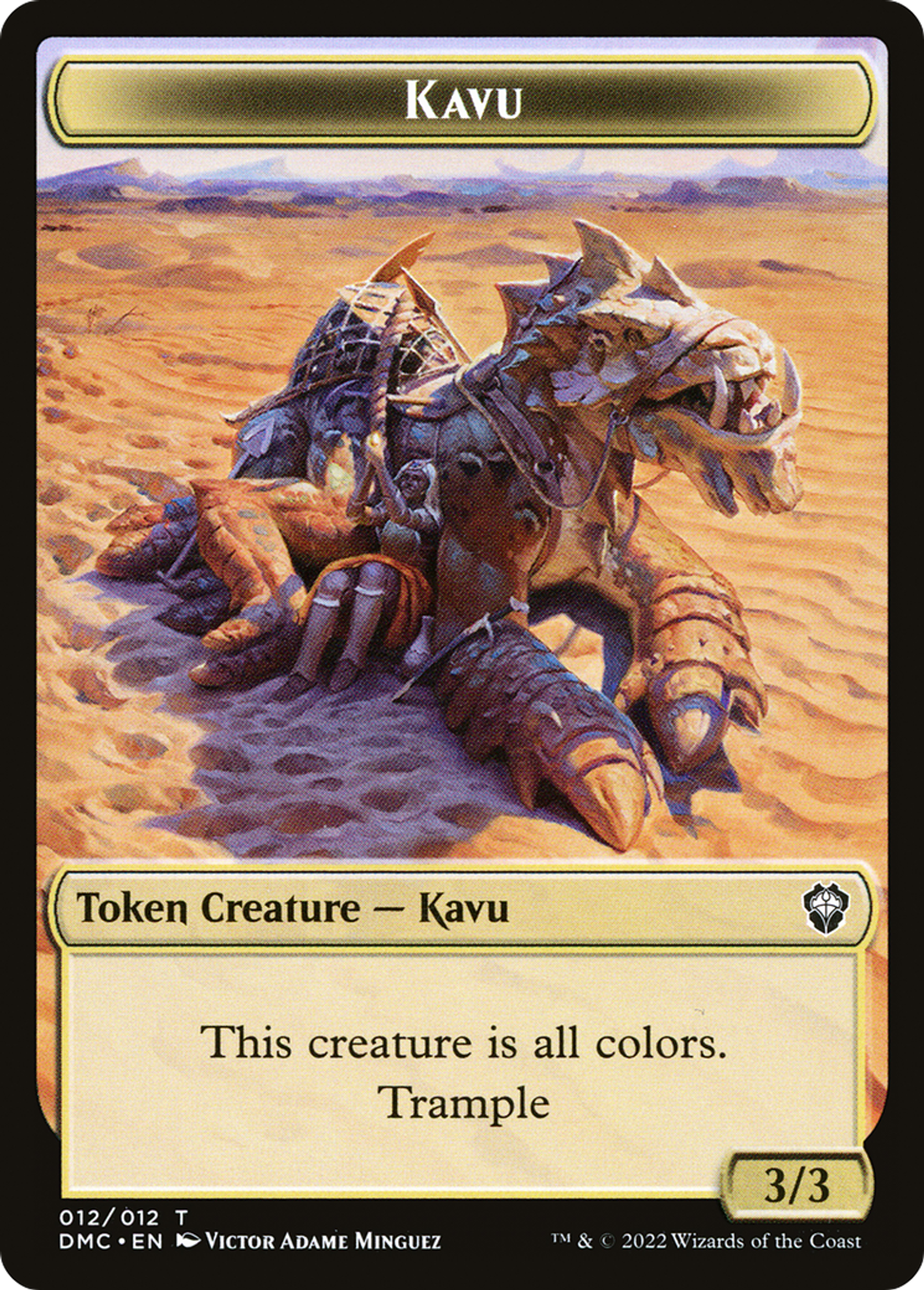 Kavu — Dominaria United Commander — Magic: The Gathering