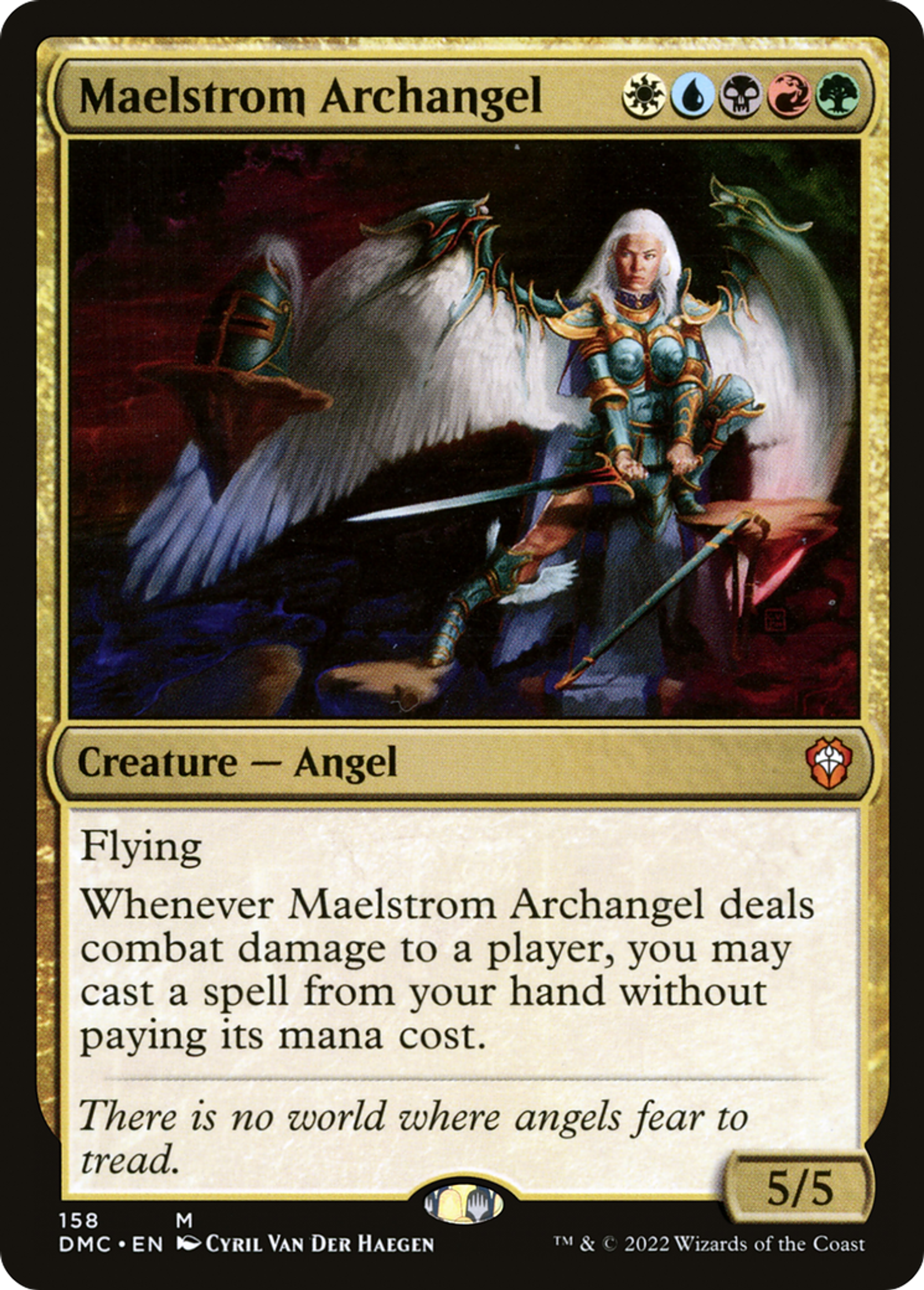 Maelstrom Archangel — Dominaria United Commander — Magic: The Gathering