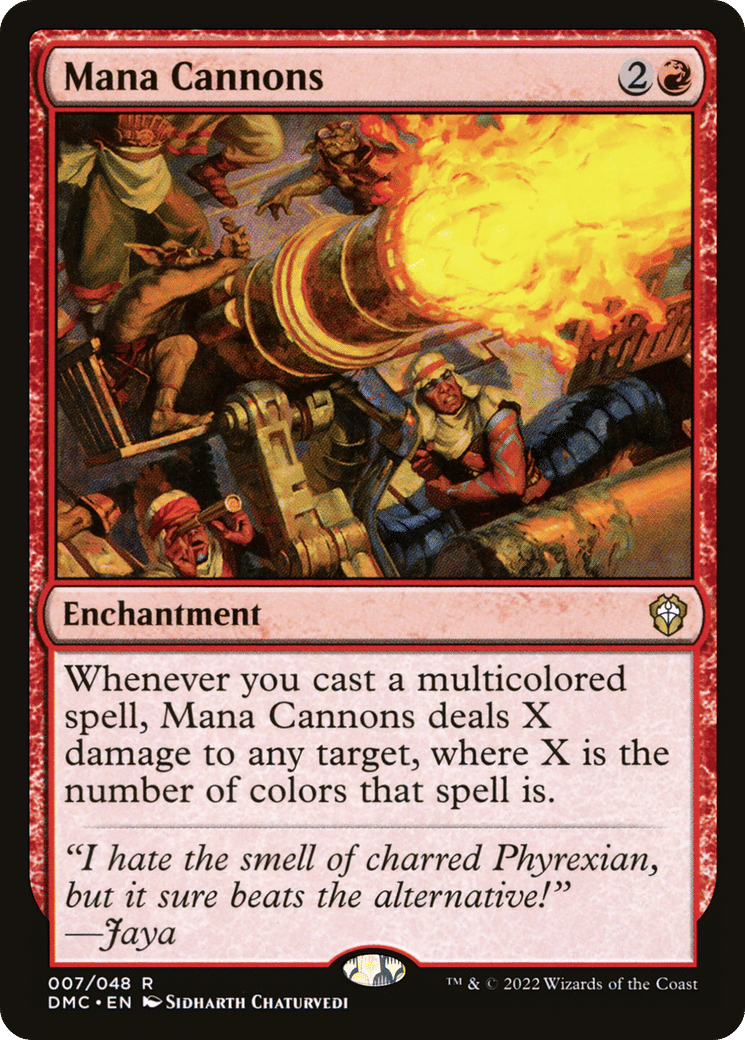 Mana Cannons — Dominaria United Commander — Magic: The Gathering