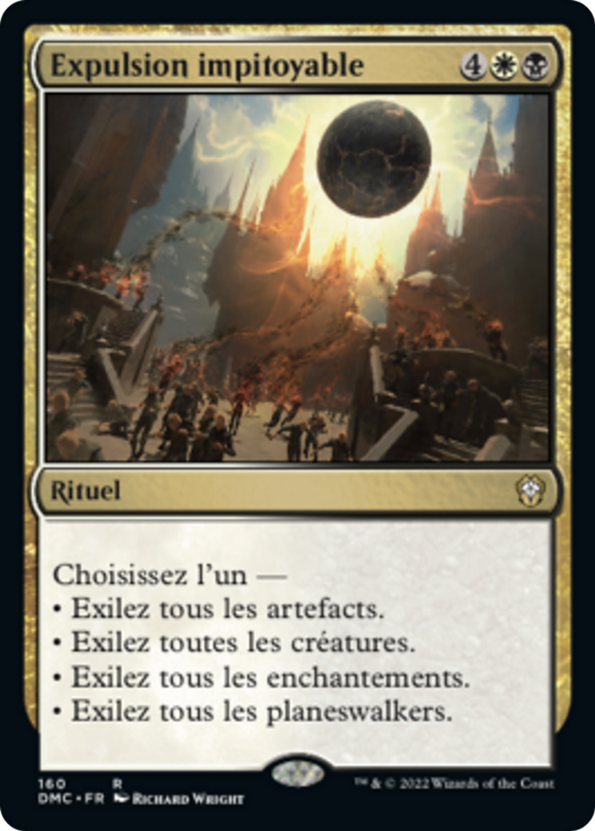 Expulsion impitoyable — Dominaria United Commander — Magic: The Gathering