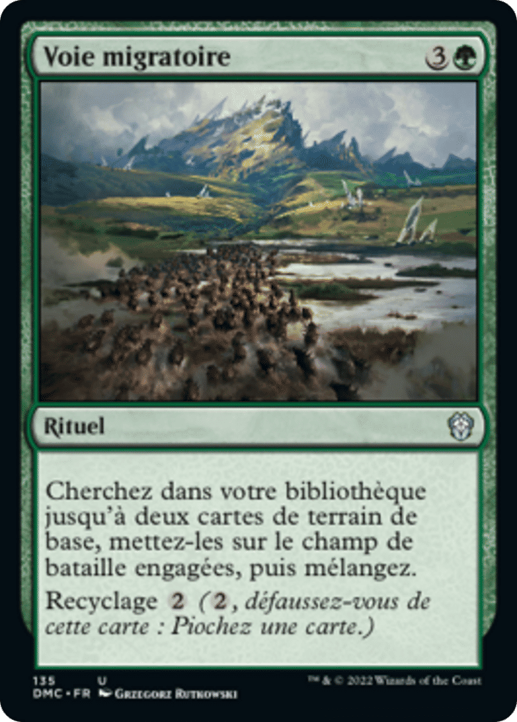Voie migratoire — Dominaria United Commander — Magic: The Gathering