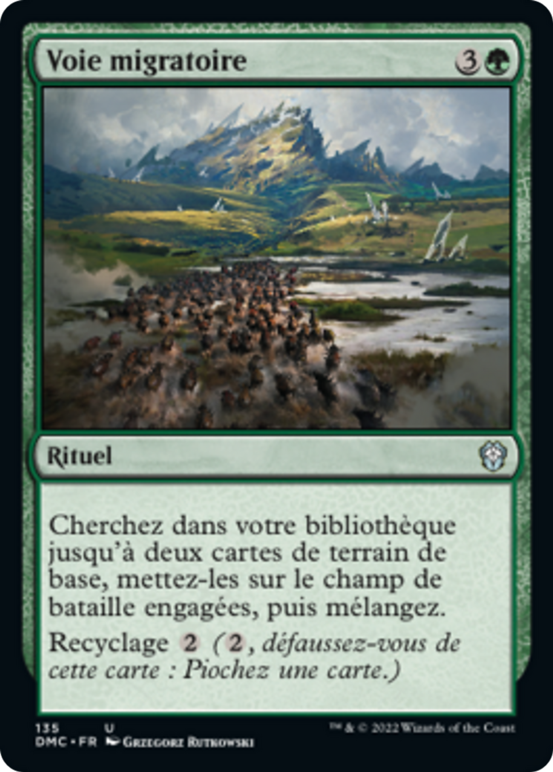 Voie migratoire — Dominaria United Commander — Magic: The Gathering