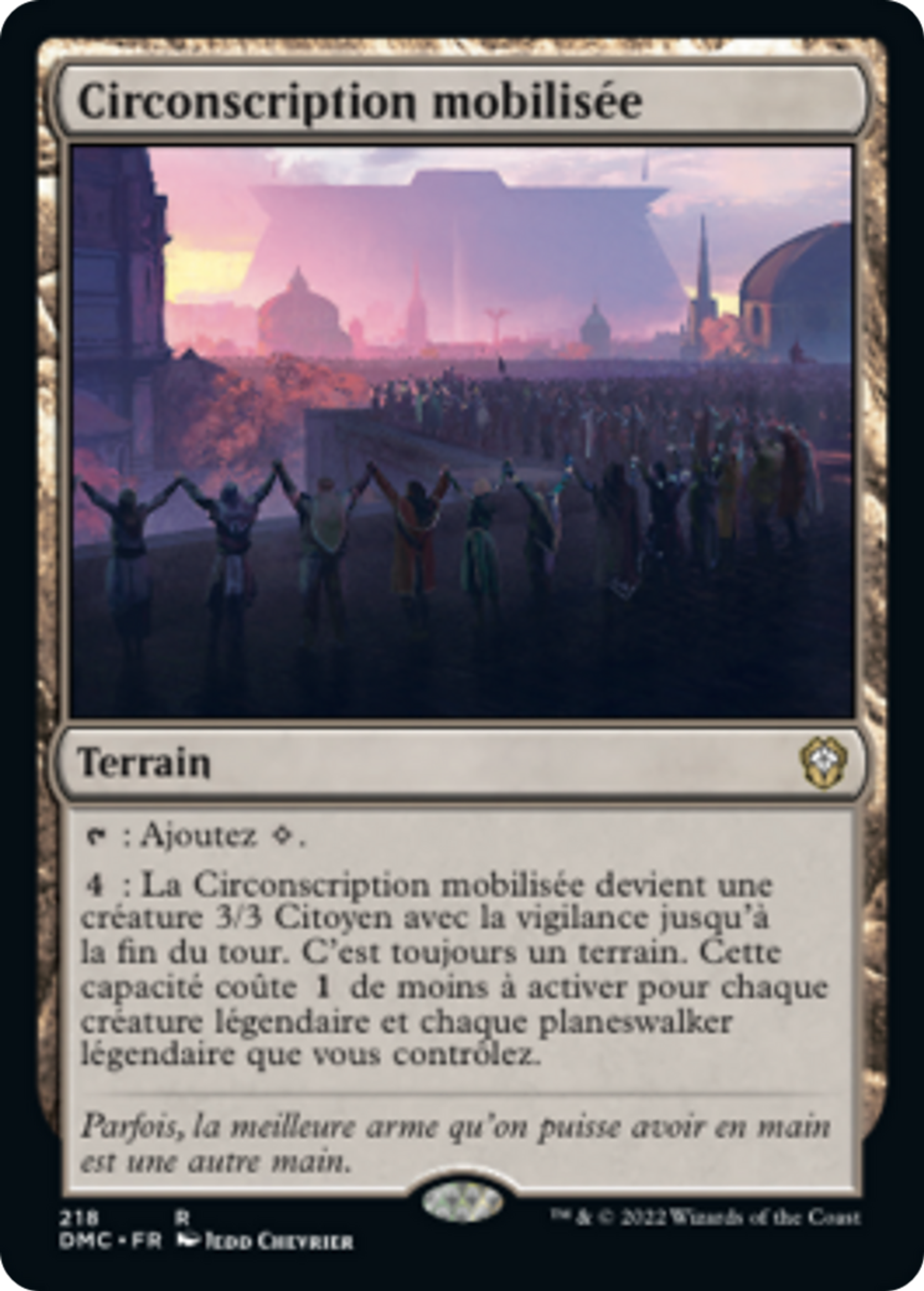 Circonscription mobilisée — Dominaria United Commander — Magic: The Gathering