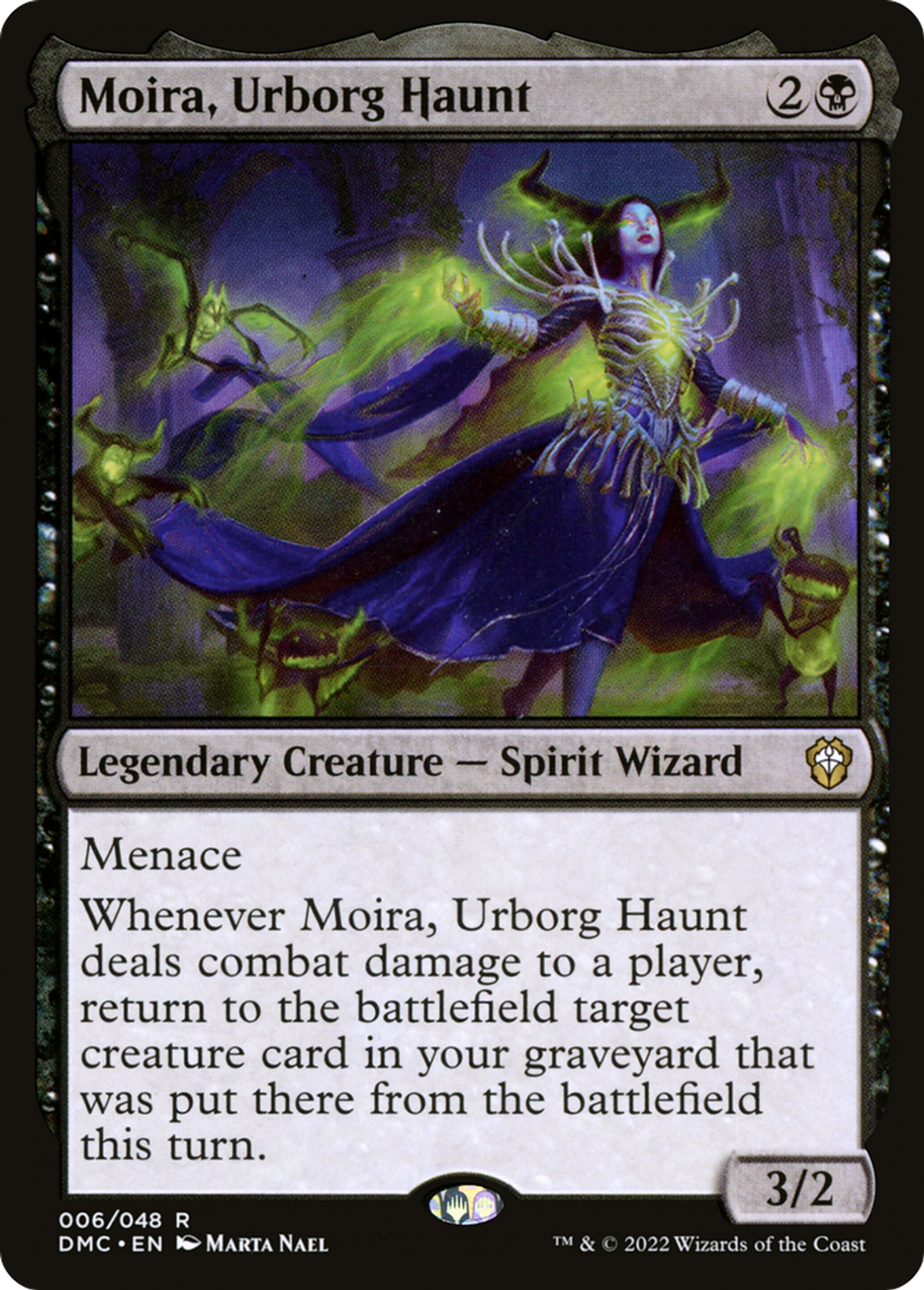 Moira, Urborg Haunt — Dominaria United Commander — Magic: The Gathering