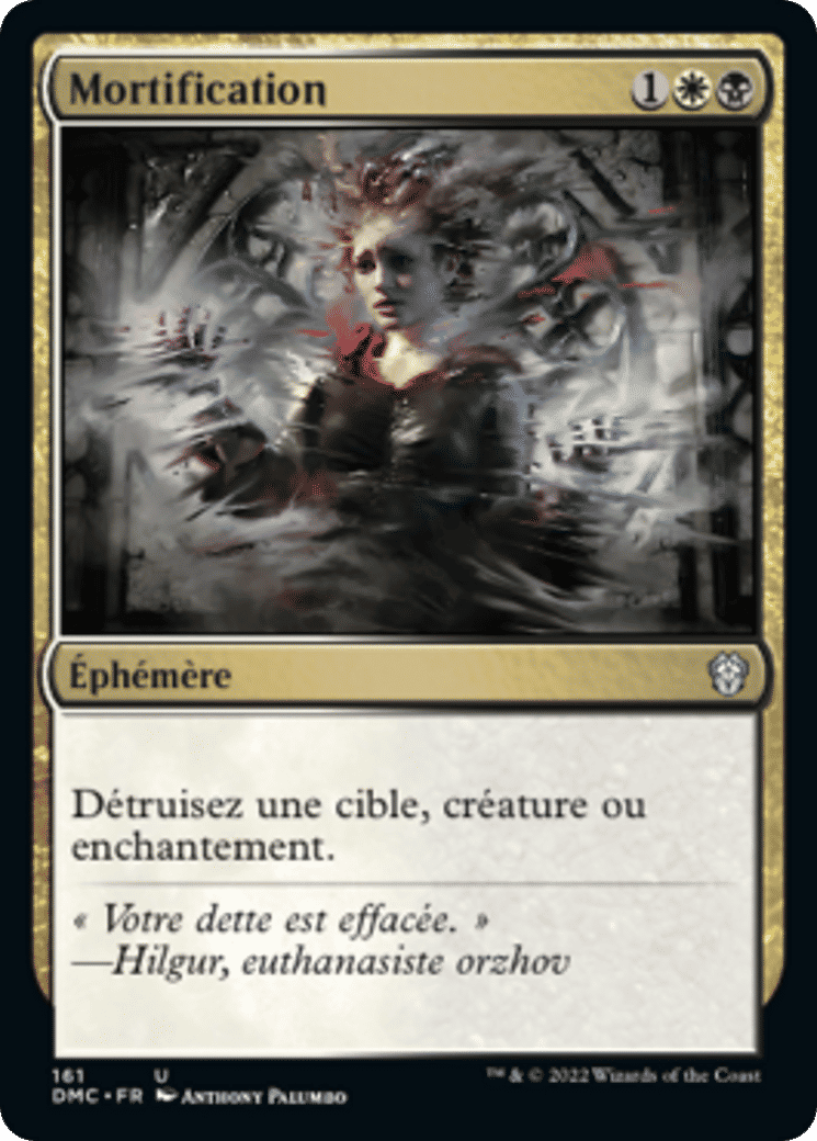Mortification — Dominaria United Commander — Magic: The Gathering
